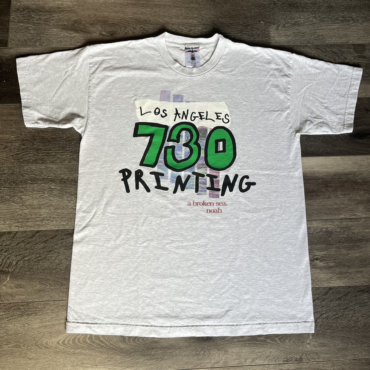 Vintage Asspizza 730 Printing Los Angeles Graphic Logo Tee