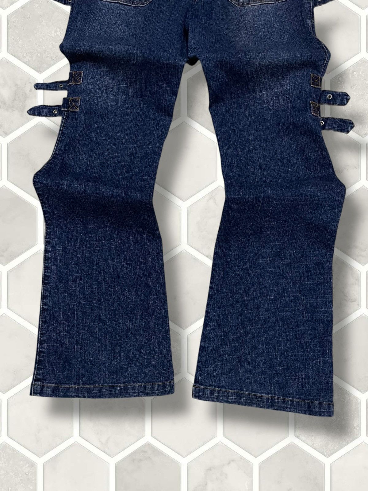 Hysteric Glamour Vintage Original Designer Japan Angela Bondage Flared Denim Size US 32 / EU 48 - 12 Thumbnail