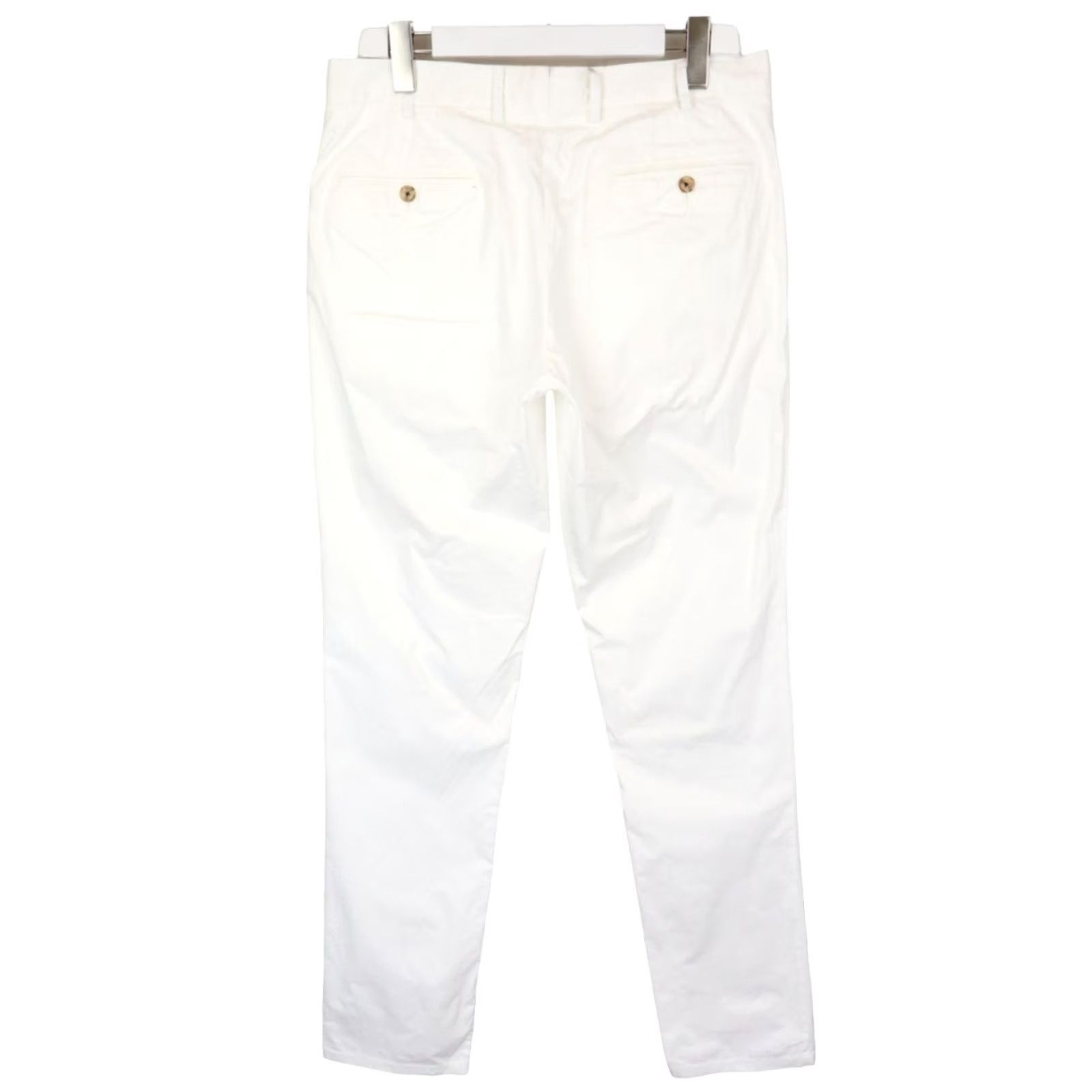 Suitsupply Suitsupply Porto Int Trousers Men's UK 34 Chino Cotton Stretch White Size US 34 / EU 50 - 2 Thumbnail