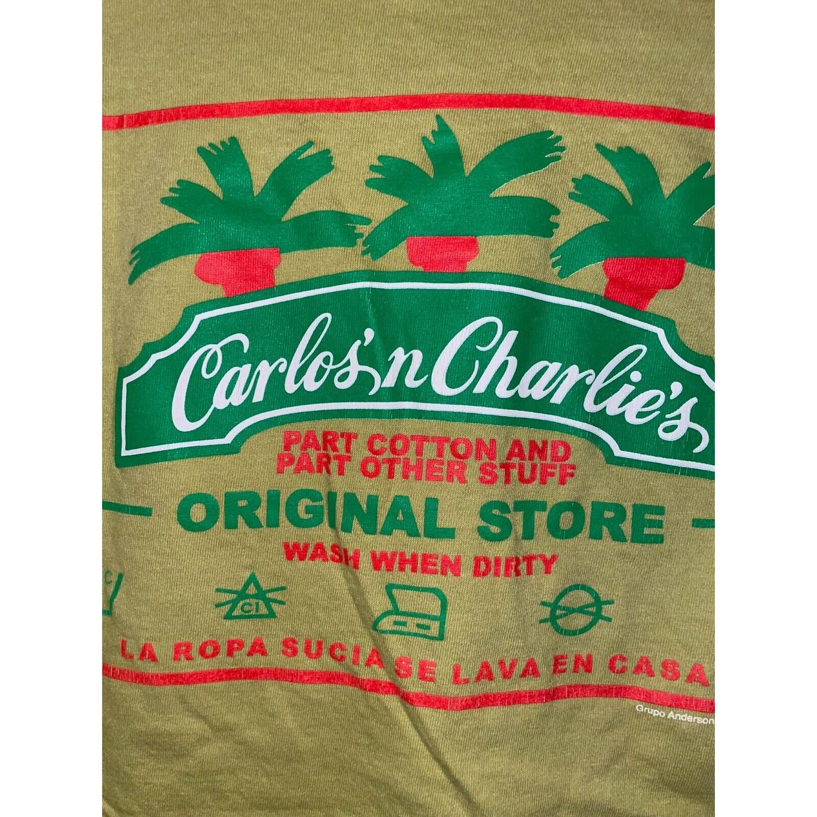 Vintage Vintage Carlos N Charlies Shirt Original Store Tee VTG 90s L Size US L / EU 52-54 / 3 - 8 Thumbnail