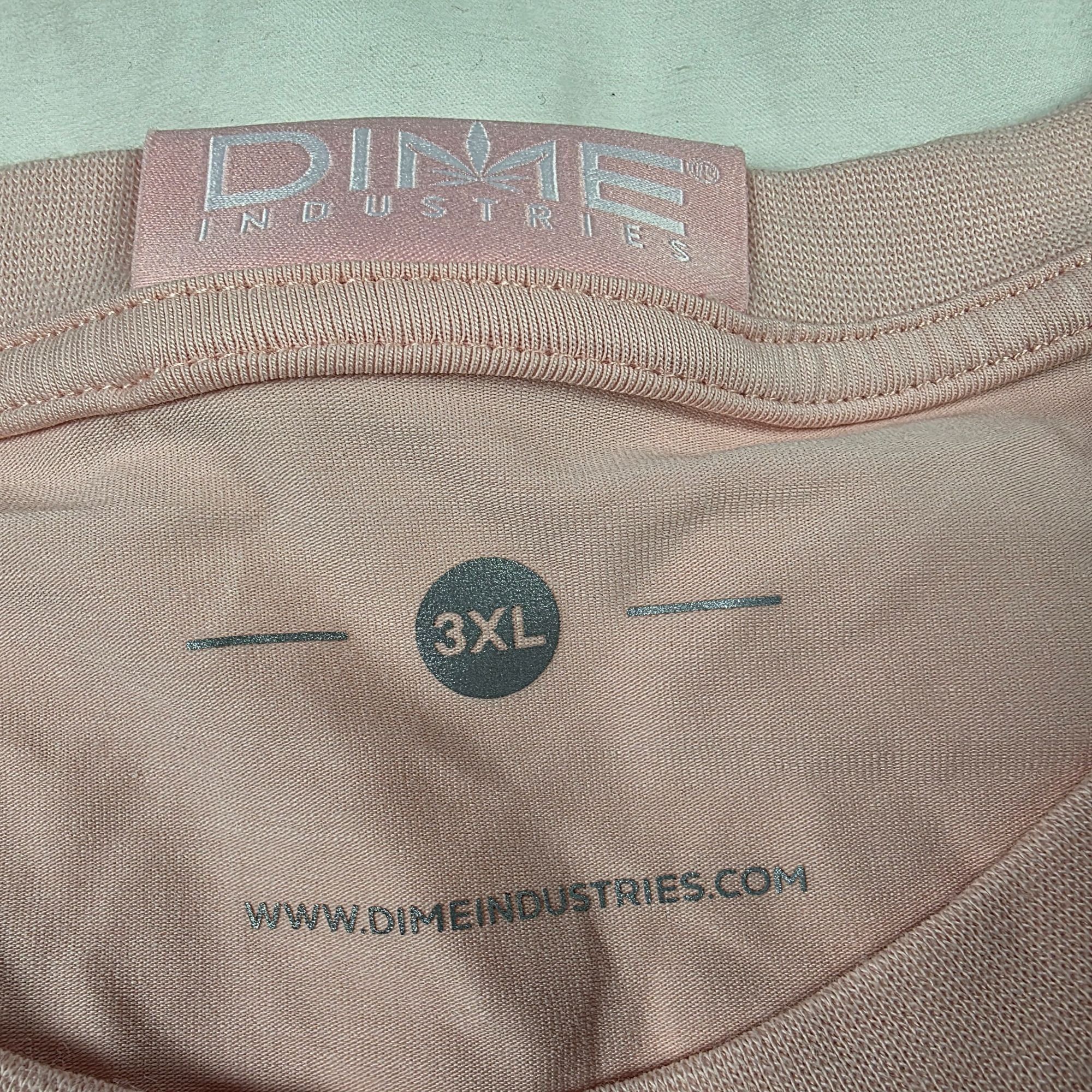 Other Dime Industries Womens 3XL Pink Crewneck T-Shirt Logo Graphi Size 3XL / US 20-22 - 5 Thumbnail