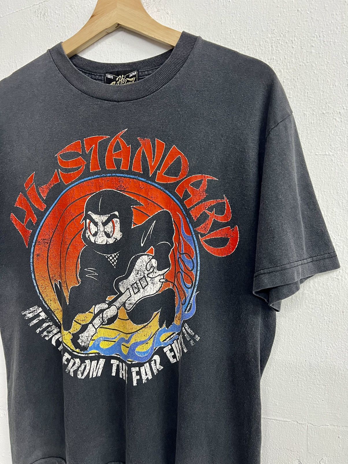 Band Tees × Vintage Vintage Thrashed Hi Standard Japanese Punk Rock Band Tee Size US M / EU 48-50 / 2 - 3 Thumbnail