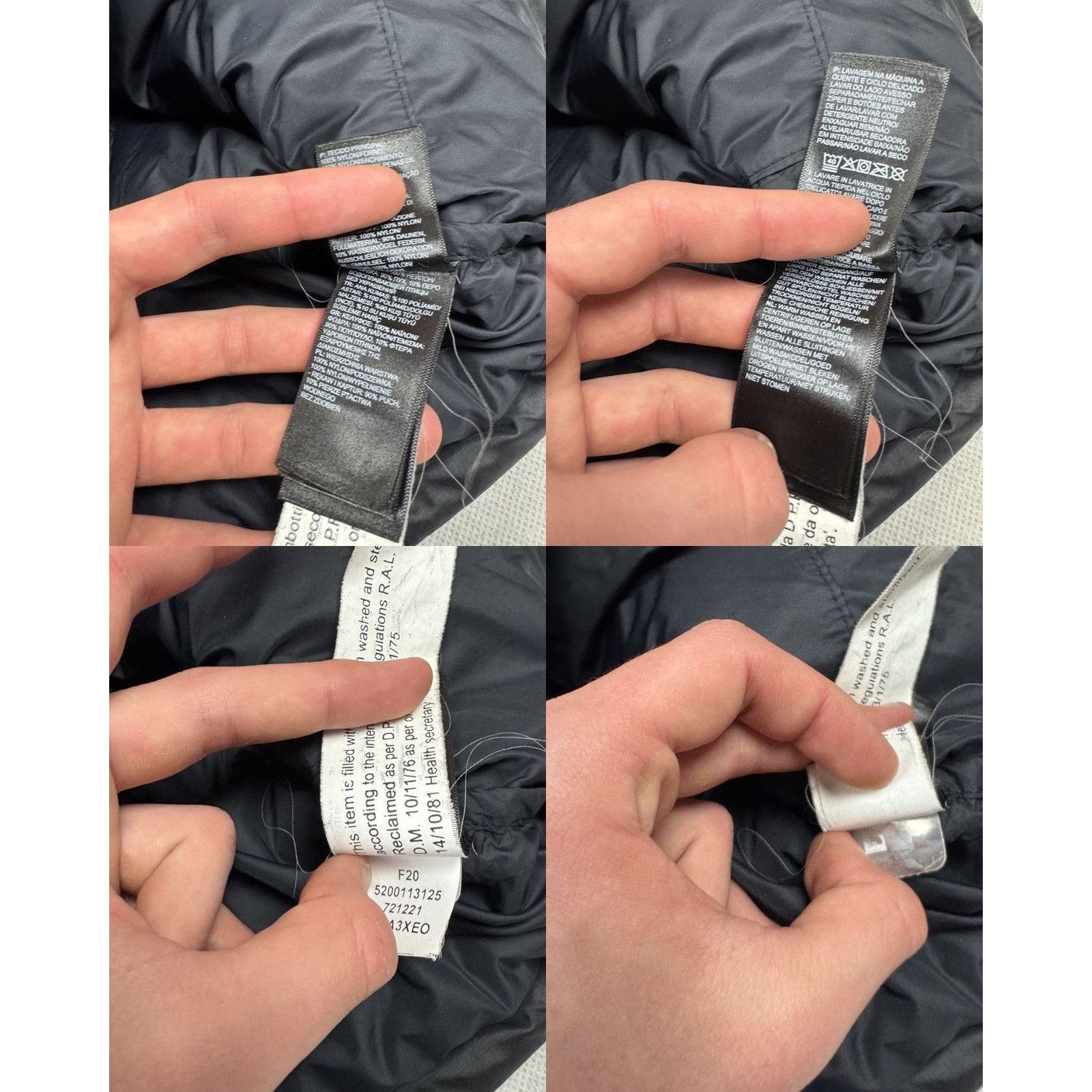 The North Face The North Face Women's Black Full Zip Nuptse Puffer Jacket S Size S / US 4 / IT 40 - 3 Thumbnail