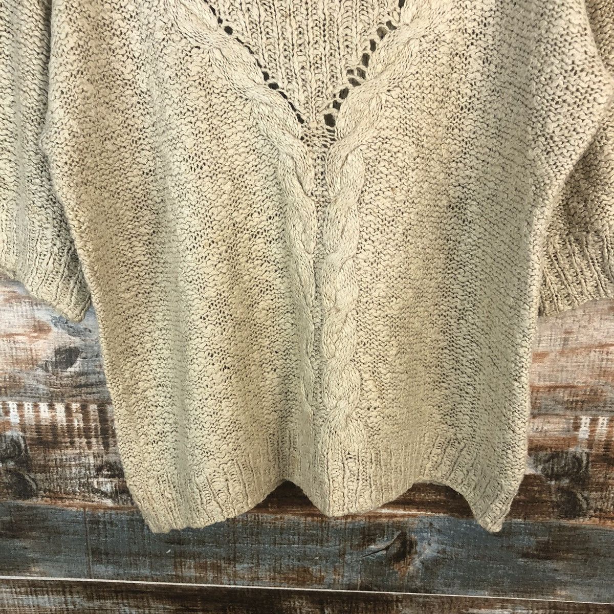 Homespun Knitwear × Japanese Brand Japanese Brand vintage Brown Knitwear #A2268 Size M / US 6-8 / IT 42-44 - 6 Thumbnail