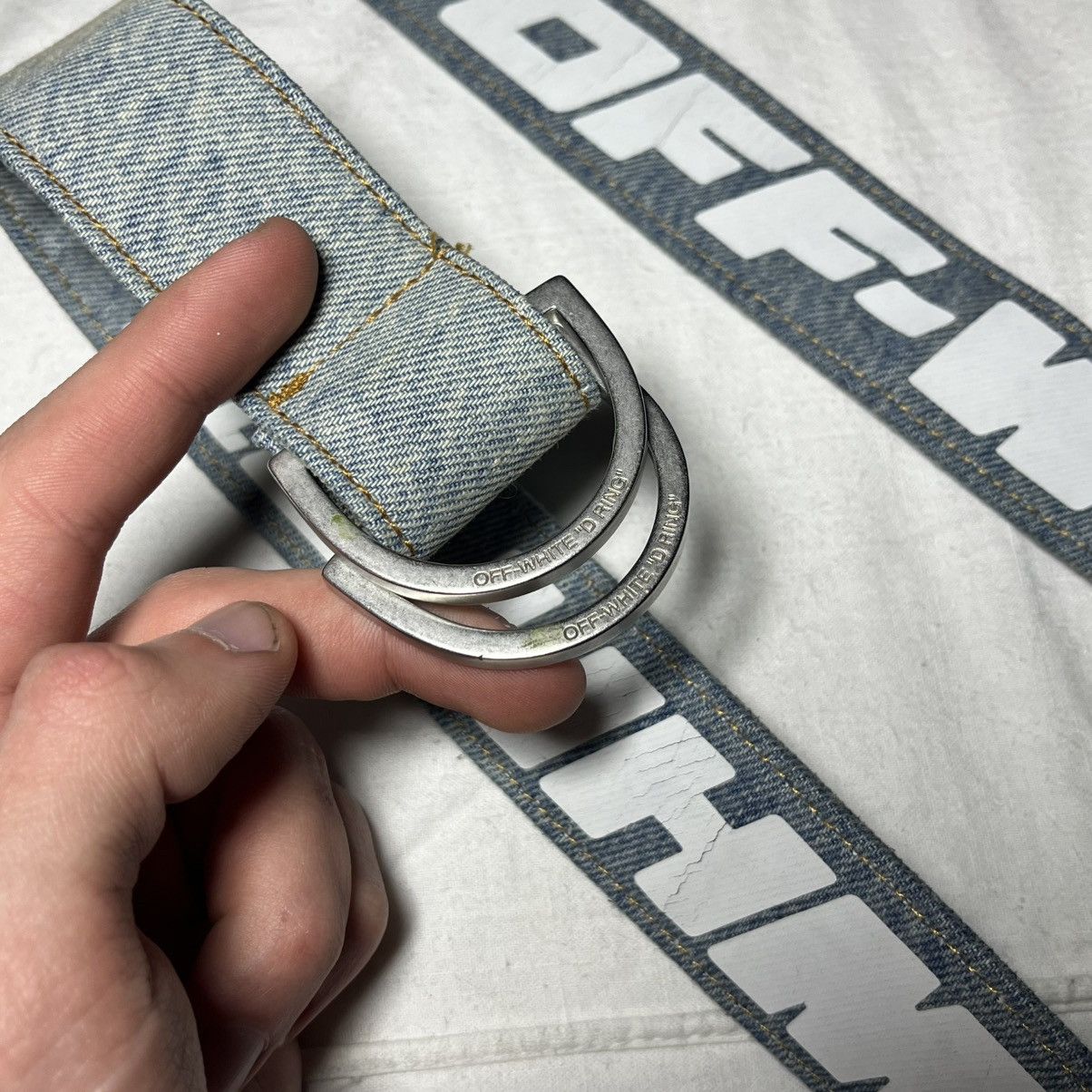 Off-White Off-White Industrial Belt 2.0 Blue Size ONE SIZE - 4 Thumbnail