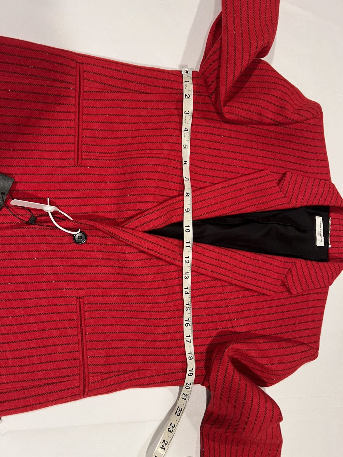 Saint Laurent Paris Saint Laurent one button blazer. 50/40 $2890 Size 40R - 3 Thumbnail