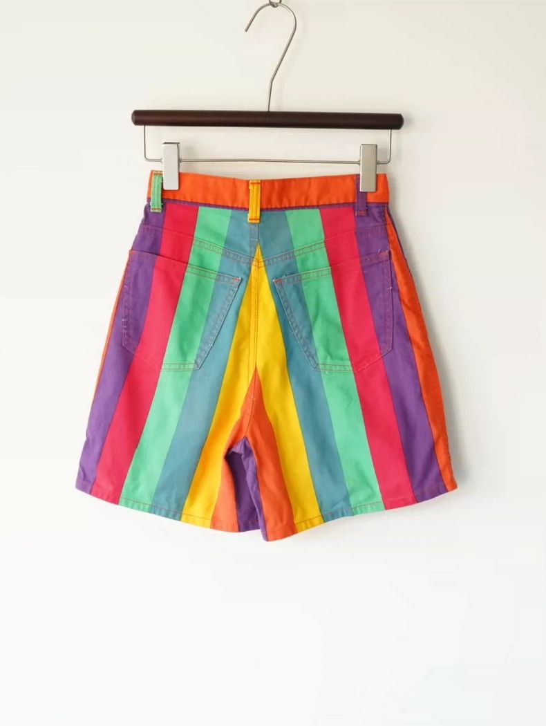 Kenzo KENZO size63cm Hokusai rainbow pants in the 1980s Size 27" / US 4 / IT 40 - 7 Thumbnail