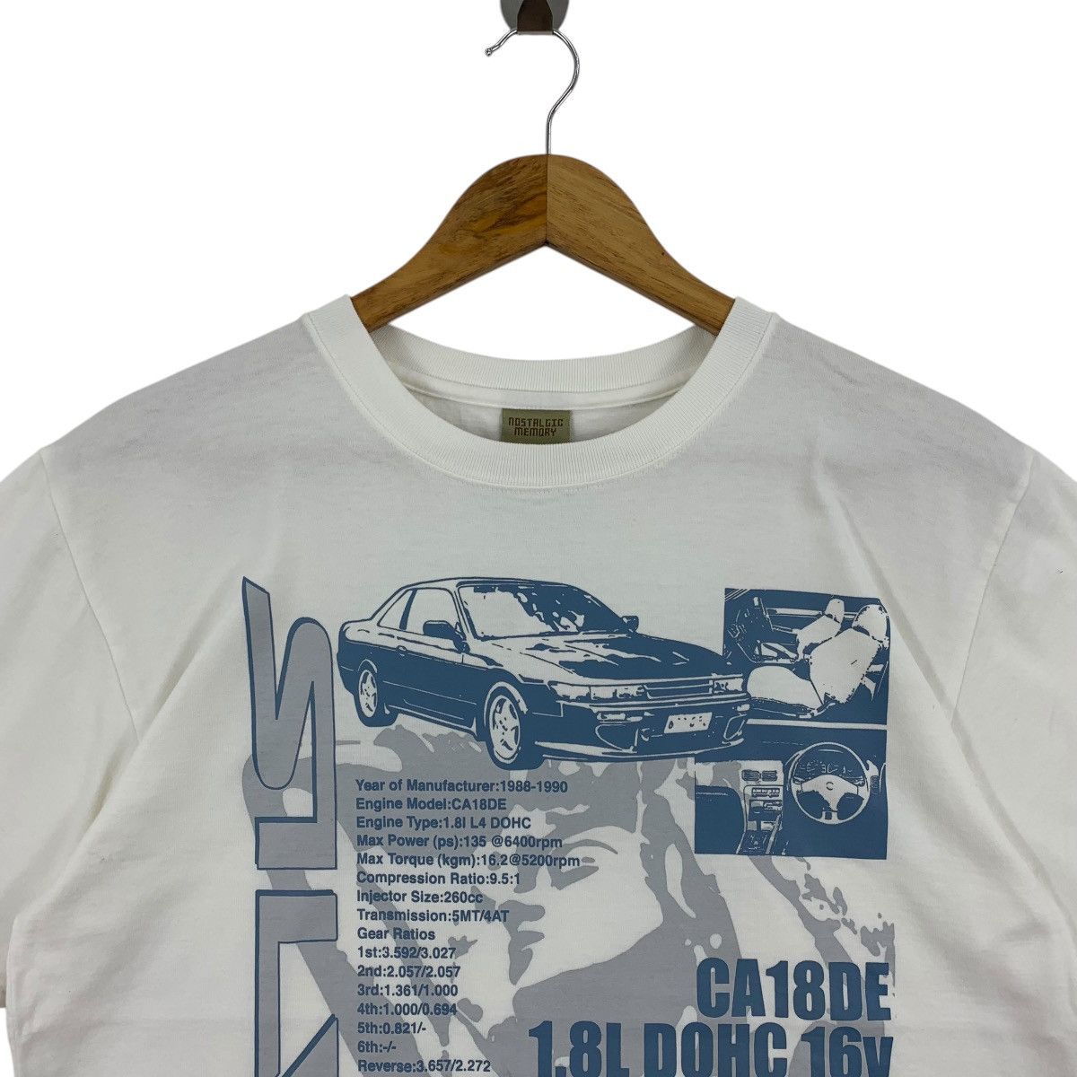 Japanese Brand × Vintage Vintage NISSAN SYLVIA big printed car racing tee Size US L / EU 52-54 / 3 - 2 Thumbnail