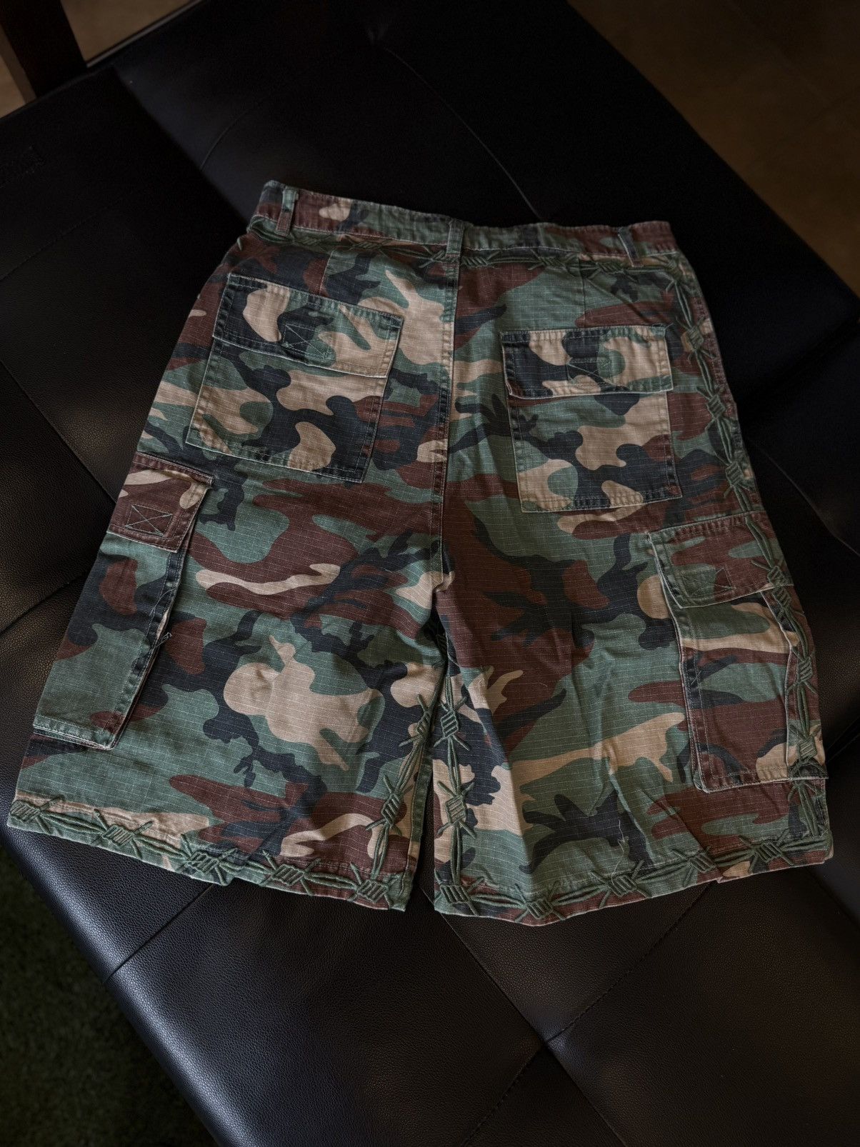 Vale Valley Green Camo Wire Shorts Size 30 (NEW) Size US 30 / EU 46 - 8 Thumbnail