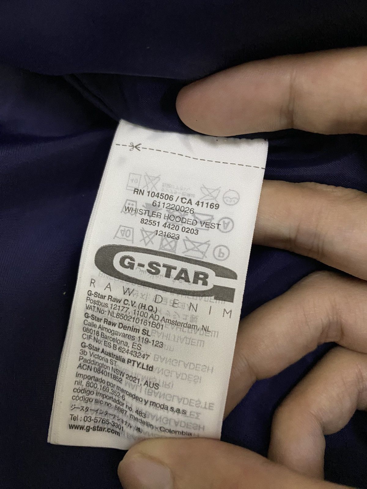 G-Star Gstar raw puffer whistler hooded vest Size US M / EU 48-50 / 2 - 8 Thumbnail