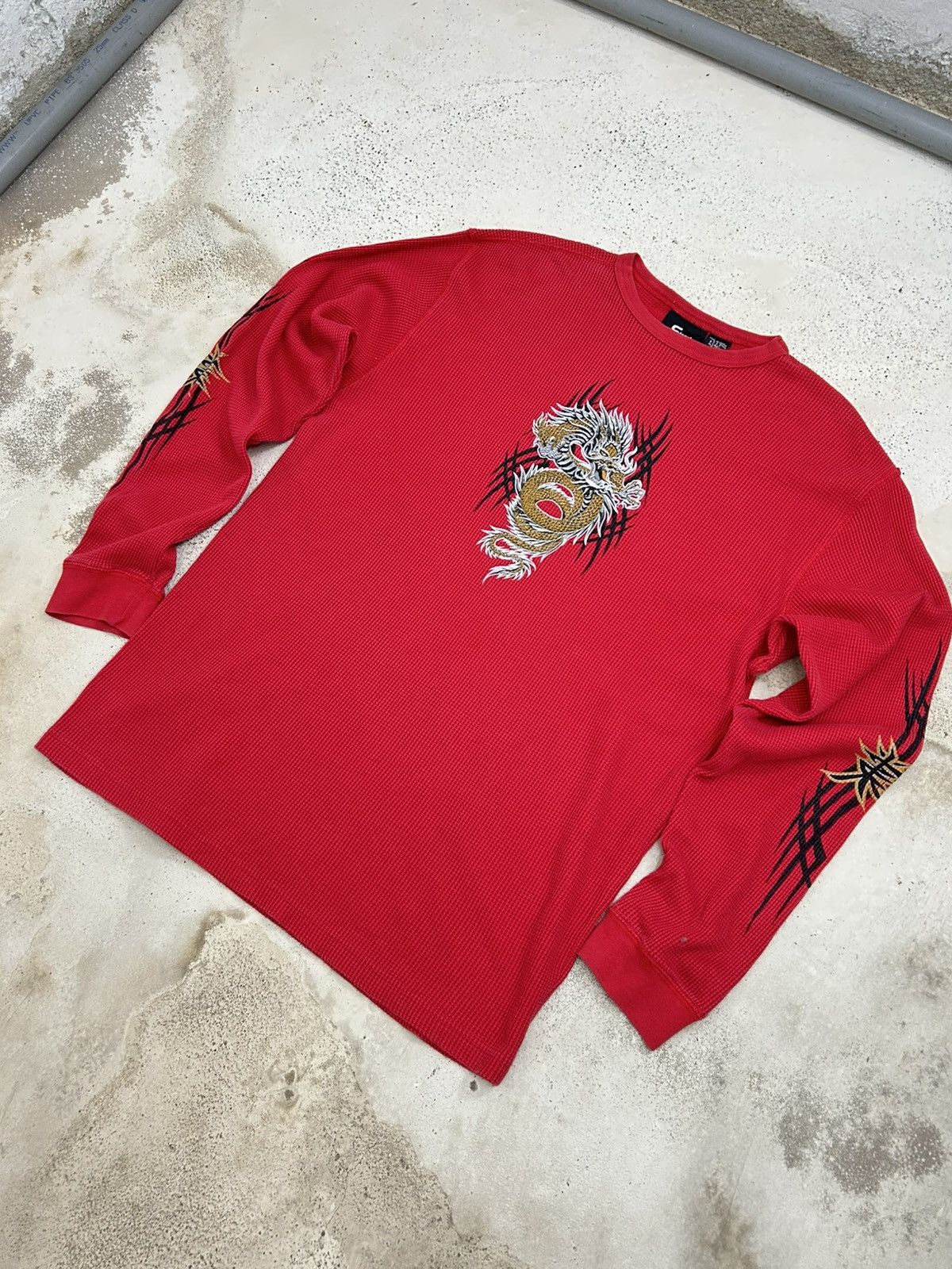 Designer × Japanese Brand Street Culture Local Brand Japan Art Dragon Fire Strike Size US L / EU 52-54 / 3 - 3 Thumbnail