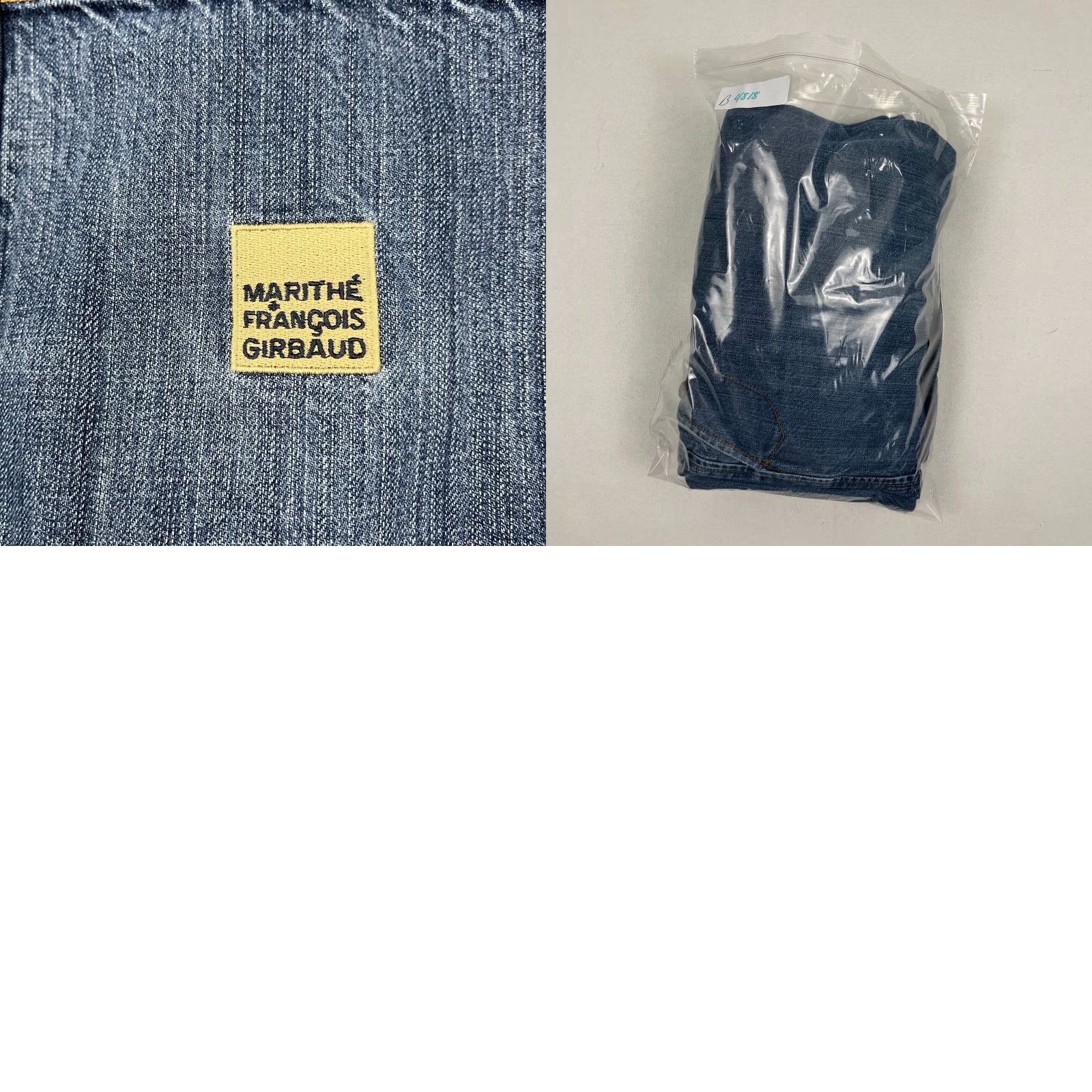 Denime VTG Girbaud Jeans Sz 42x33 Wide Baggy Denim Cargo Shuttle Tape Men Baggy Jeans 42 Blue Size US 42 / EU 58 - 10 Thumbnail