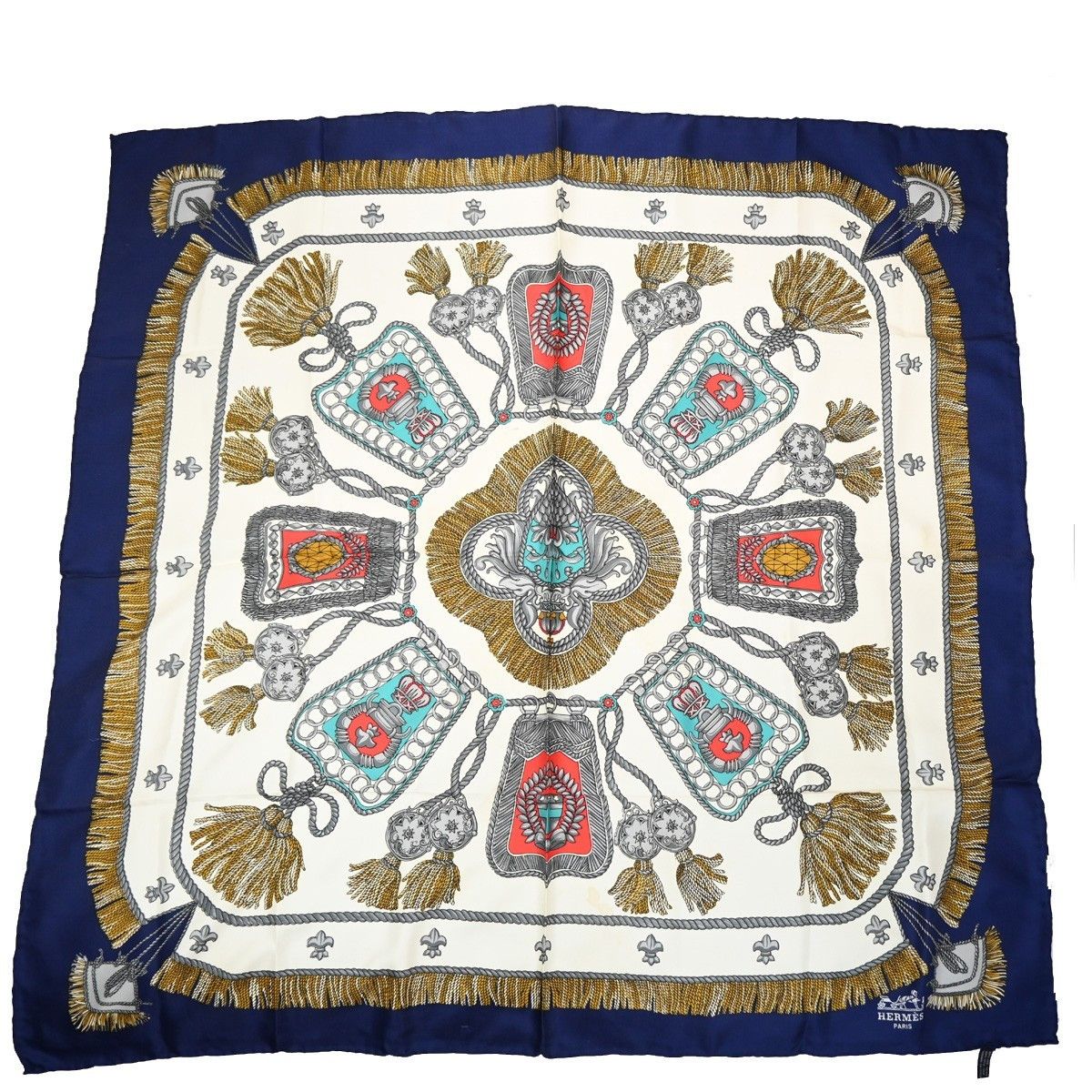 Hermes Hermes Carré 90 Silk multicolor Size ONE SIZE - 1 Thumbnail