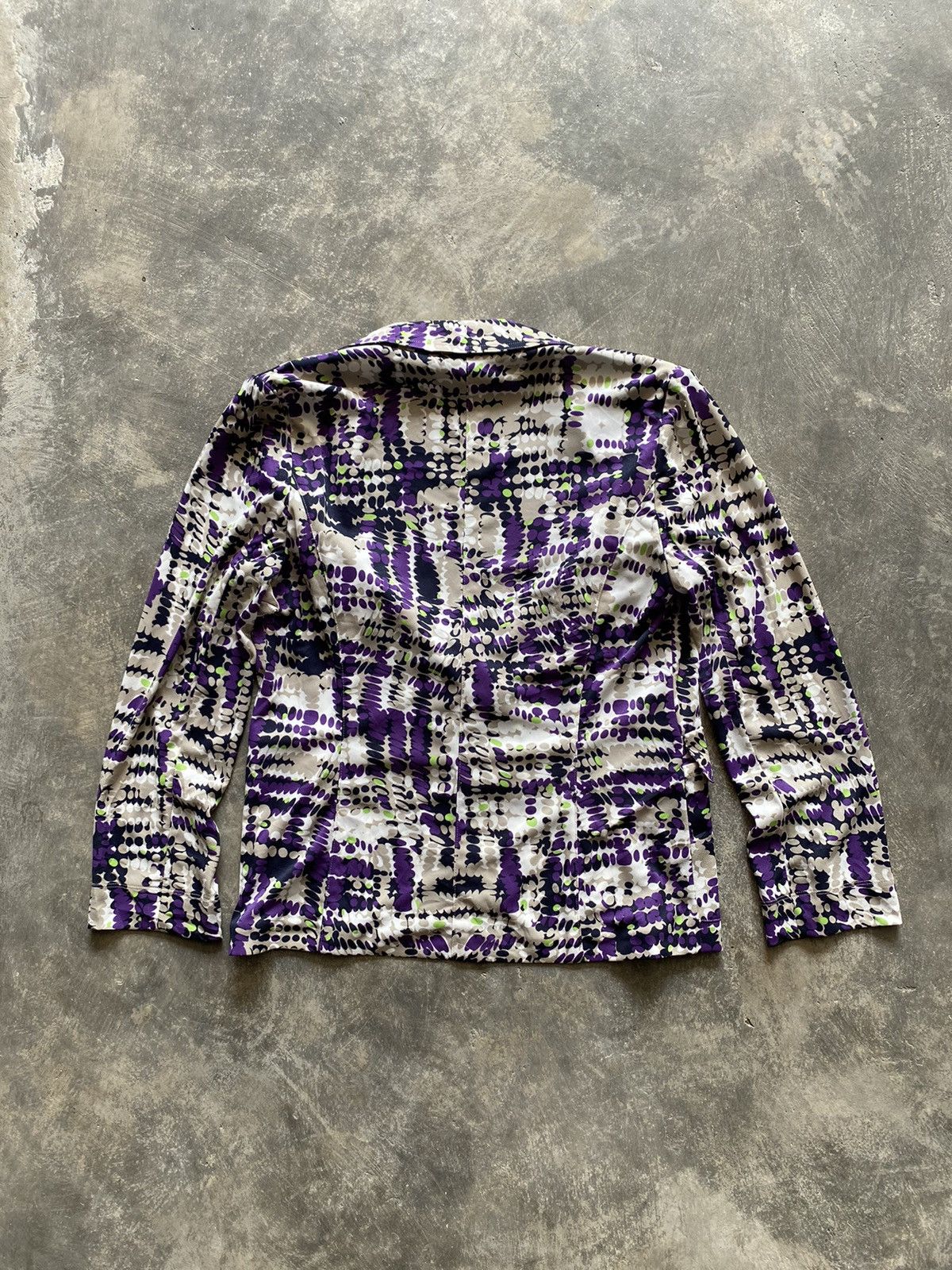 Hanae Mori × Japanese Brand RARE Hanae Mori Size L / US 10 / IT 46 - 4 Thumbnail