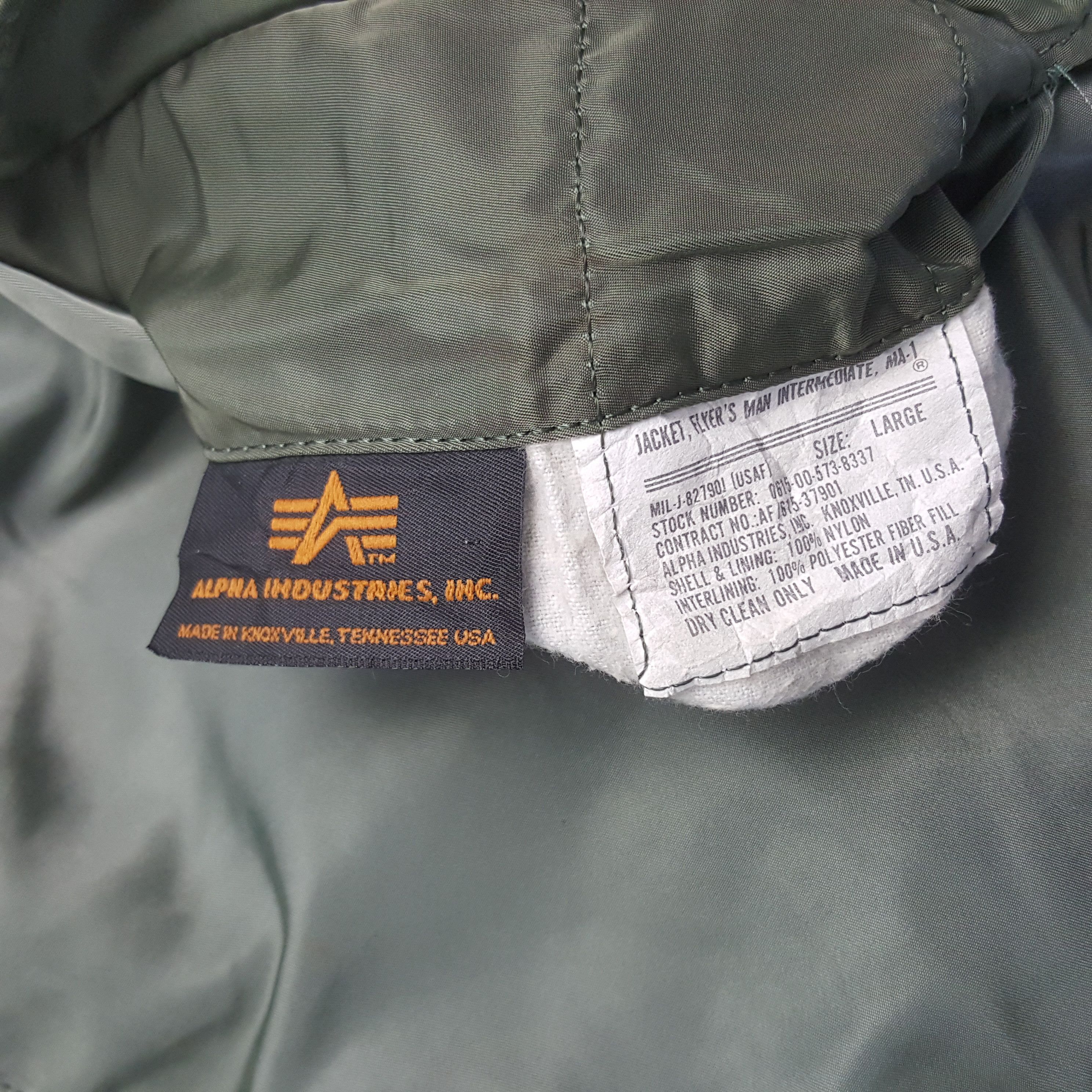 Alpha Industries Vintage Alpha Industries X Hysteric Custom Bombers Jacket 33 Size US XL / EU 56 / 4 - 11 Thumbnail