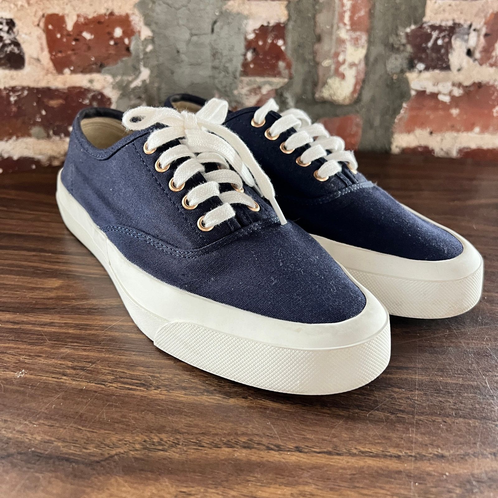 Maison Kitsune Navy Sneakers Size 41 US