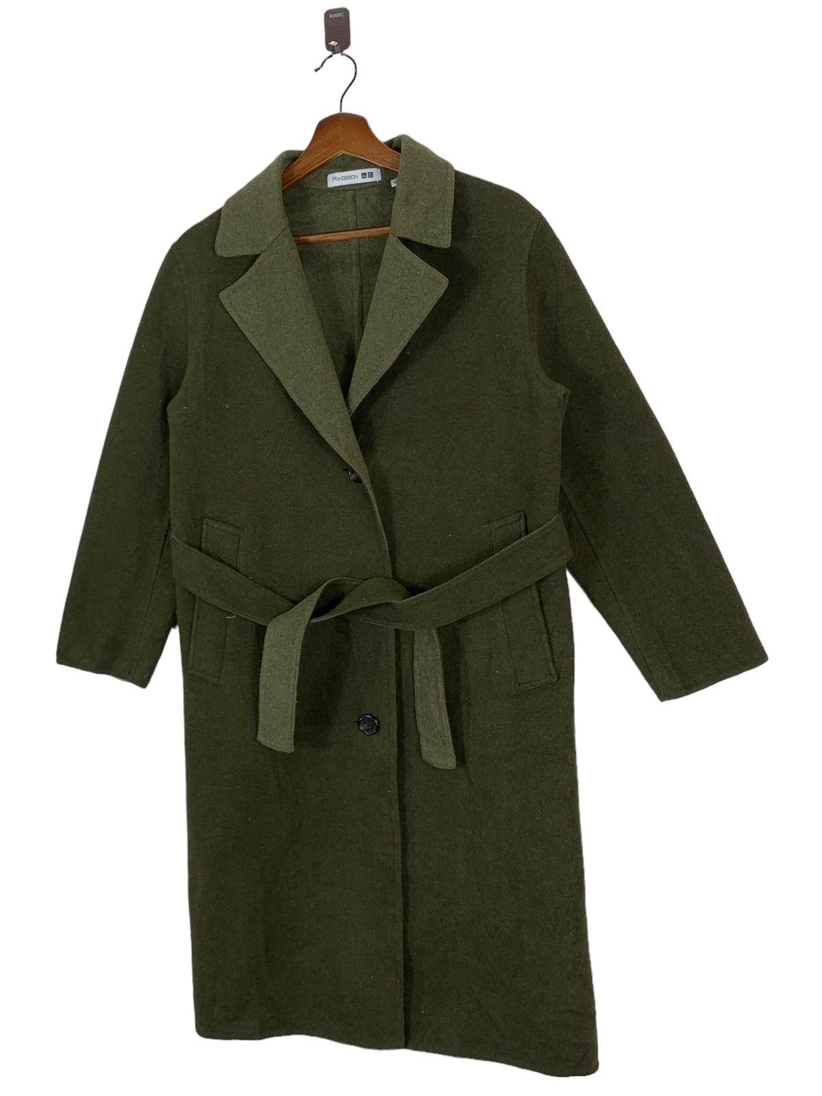JW Anderson JW Anderson Belt Wool Overcoat Size US XS / EU 42 / 0 - 2 Thumbnail