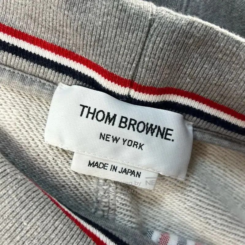 Other Thom Browne Gray Cotton Striped Shorts . Size US 32 / EU 48 - 4 Thumbnail