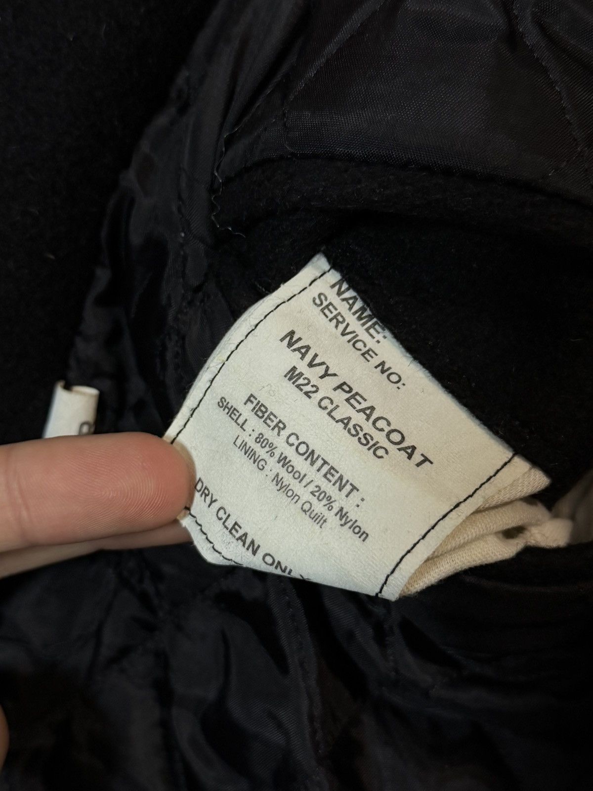 Vintage Vintage Sterlingwear USA Pea Coat Jacket Margiela Prada Acne Size US S / EU 44-46 / 1 - 14 Thumbnail