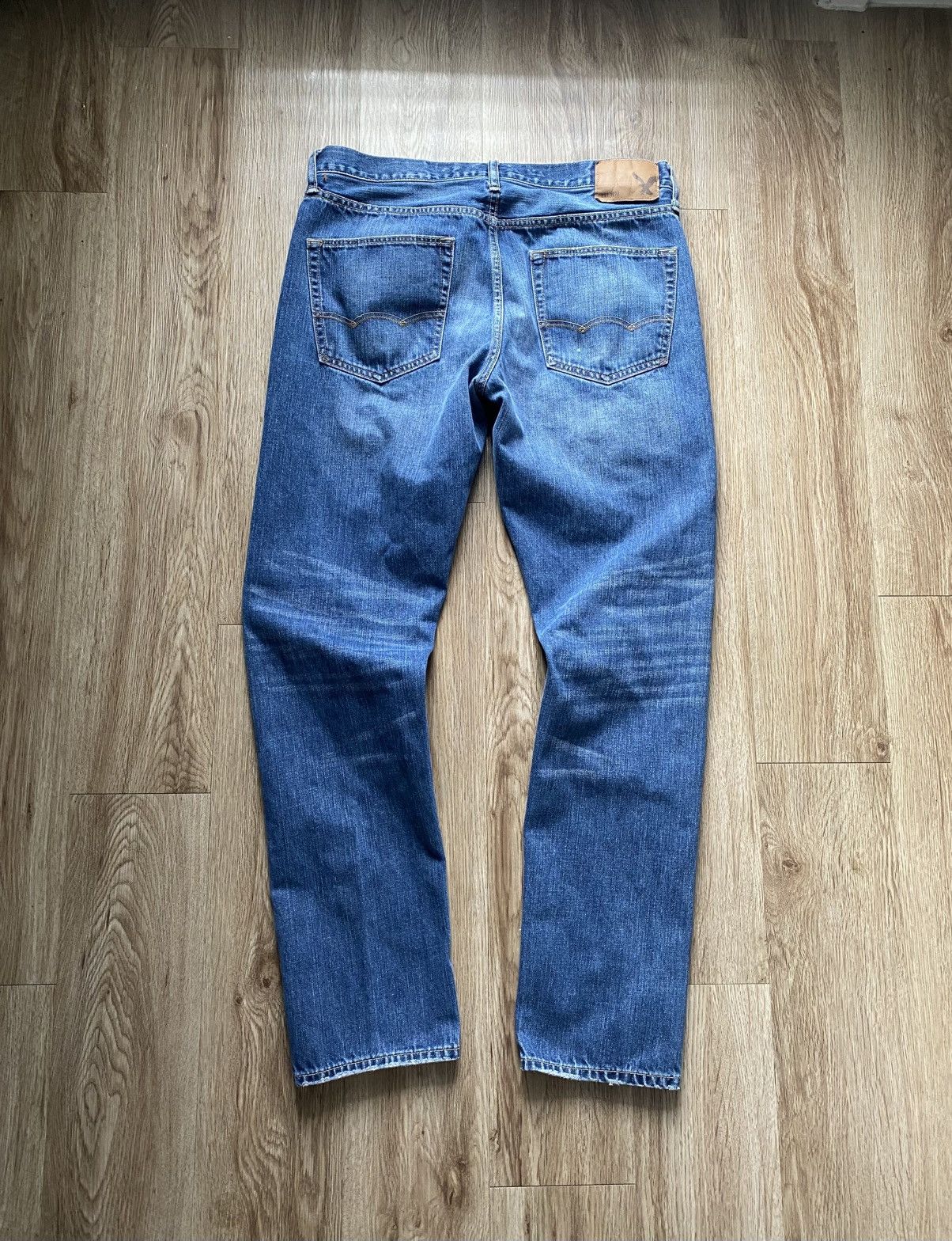 American Eagle Outfitters American Eagle Blue Denim Jeans Size US 34 / EU 50 - 2 Thumbnail