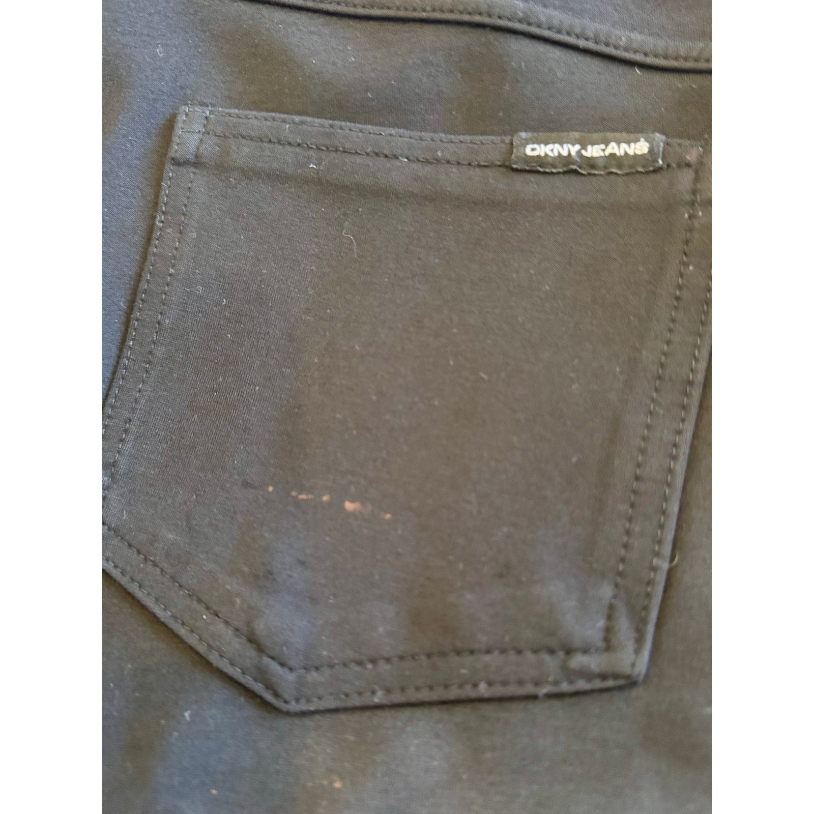 DKNY DKNY Stretch Black Pants Jeggings Super Comfortable Size 30" / US 8 / IT 44 - 5 Thumbnail