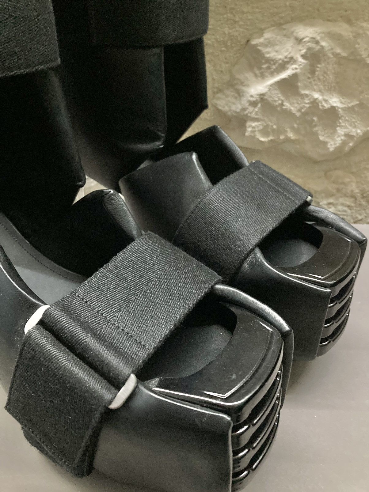 Rick Owens NEVER WORN / Open Splint Kiss Boots by Rick Owens Size US 9 / EU 42 - 6 Thumbnail