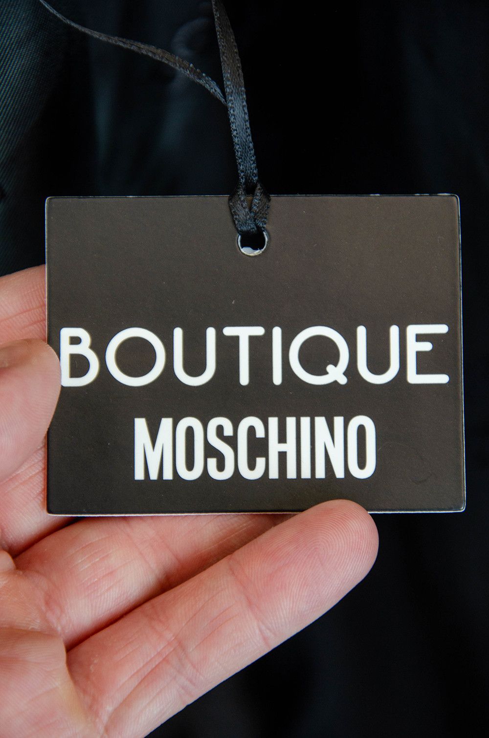 Boutique Moschino Moschino Boutique Floral Coat Black Blue Belted - Size IT44 Size M / US 6-8 / IT 42-44 - 17 Thumbnail