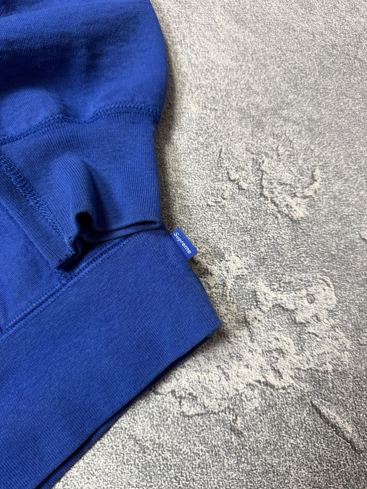 Supreme Supreme Blue Hoodie With Logo Size US M / EU 48-50 / 2 - 6 Thumbnail