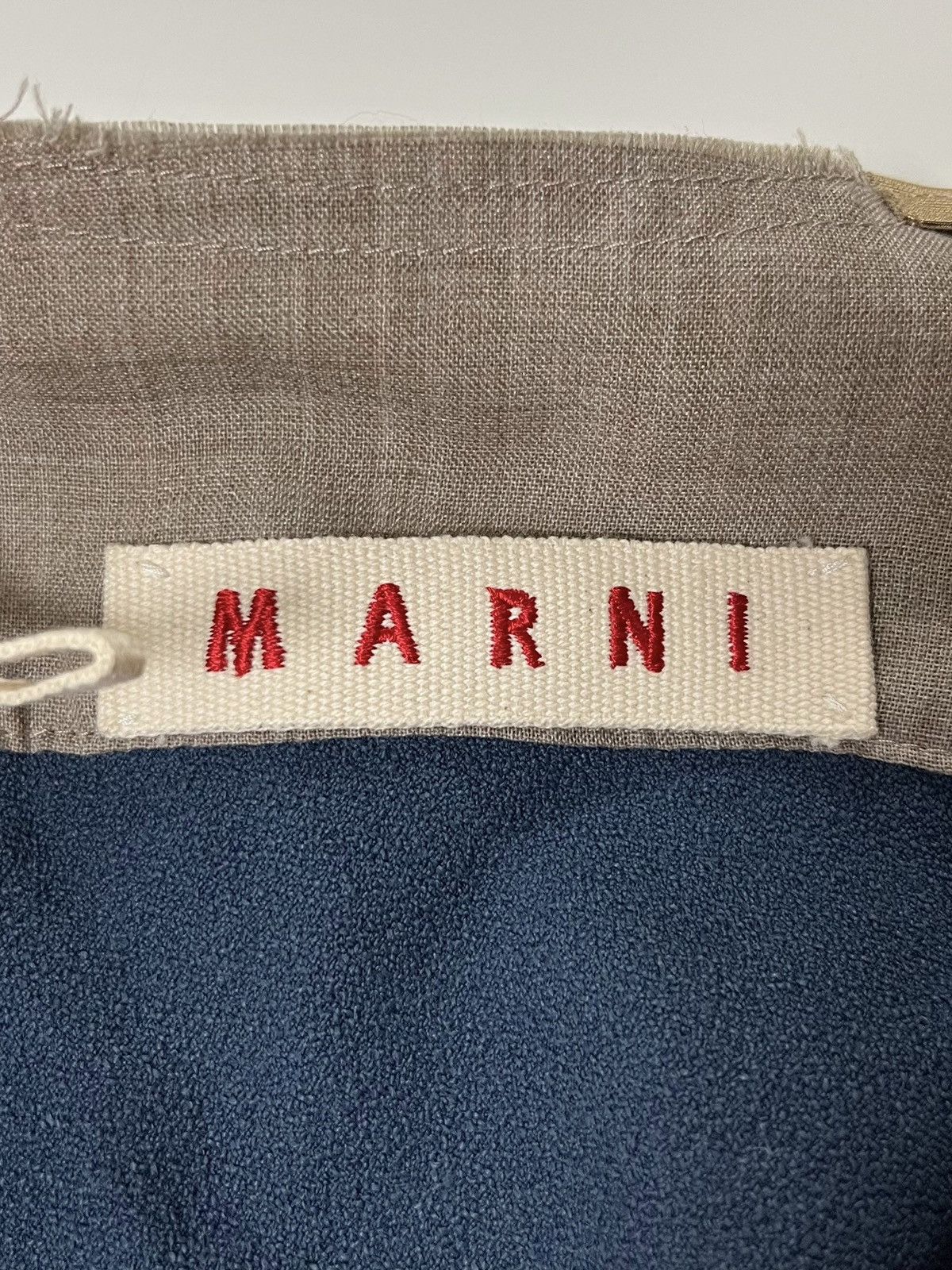 Marni MARNI Fall Winter 2004 Color Block Textured Camisole Top Size S / US 4 / IT 40 - 4 Thumbnail