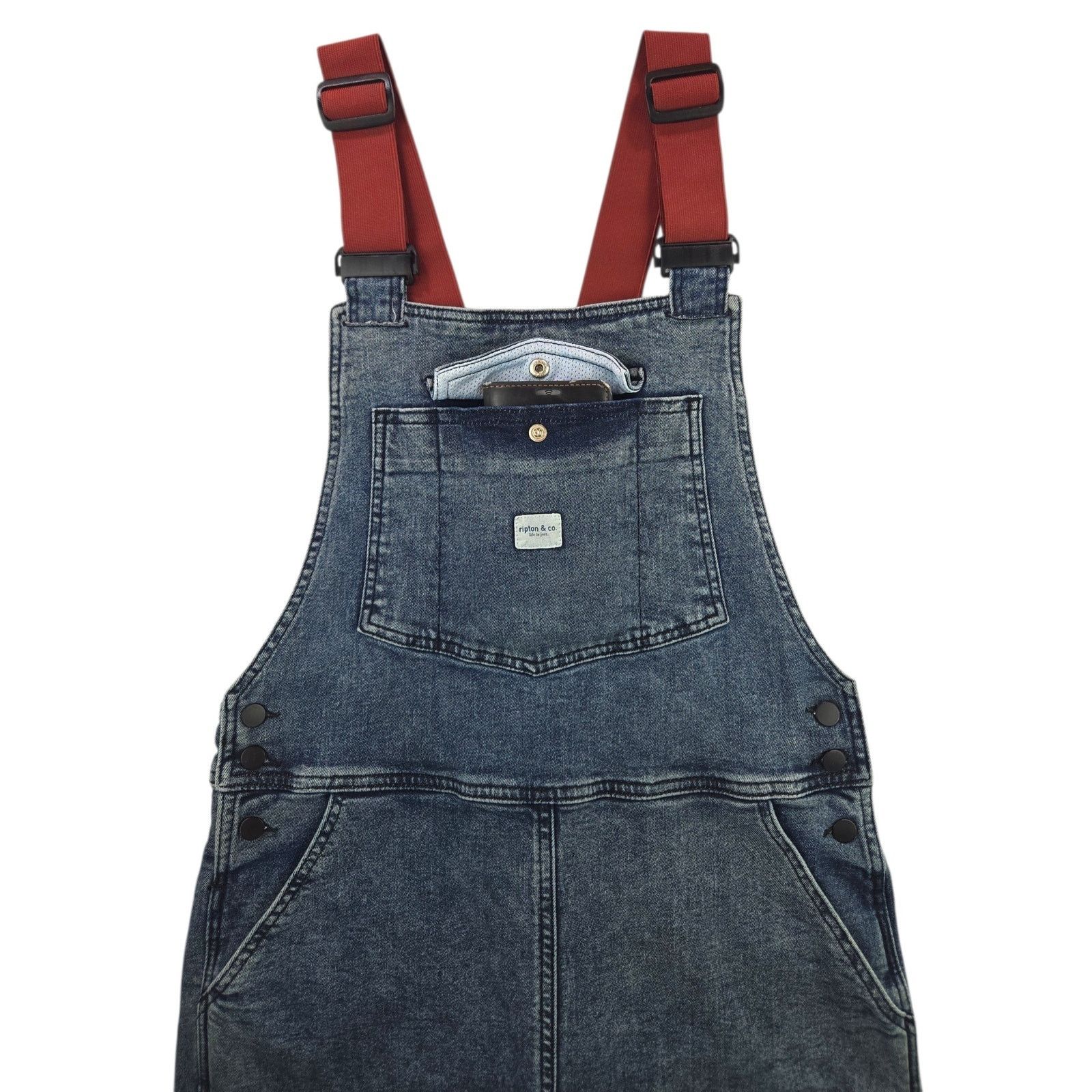 Other Ripton & Co.| Denim Stretch Outdoor Perf. Overalls | Small Size 27" / US 4 / IT 40 - 4 Thumbnail
