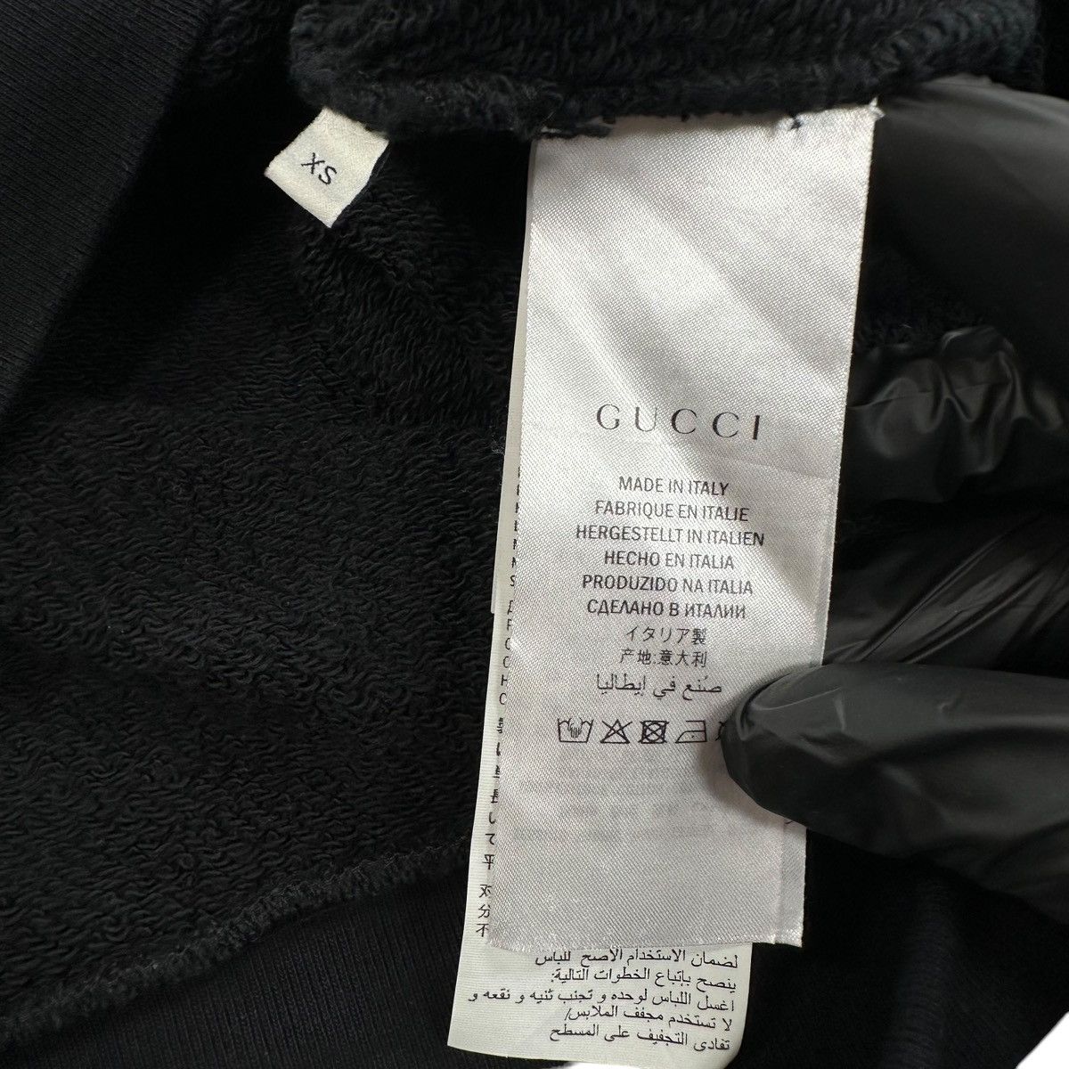 Gucci gucci size xs sweatshirt black rocker graphic print logo Size US XS / EU 42 / 0 - 4 Thumbnail