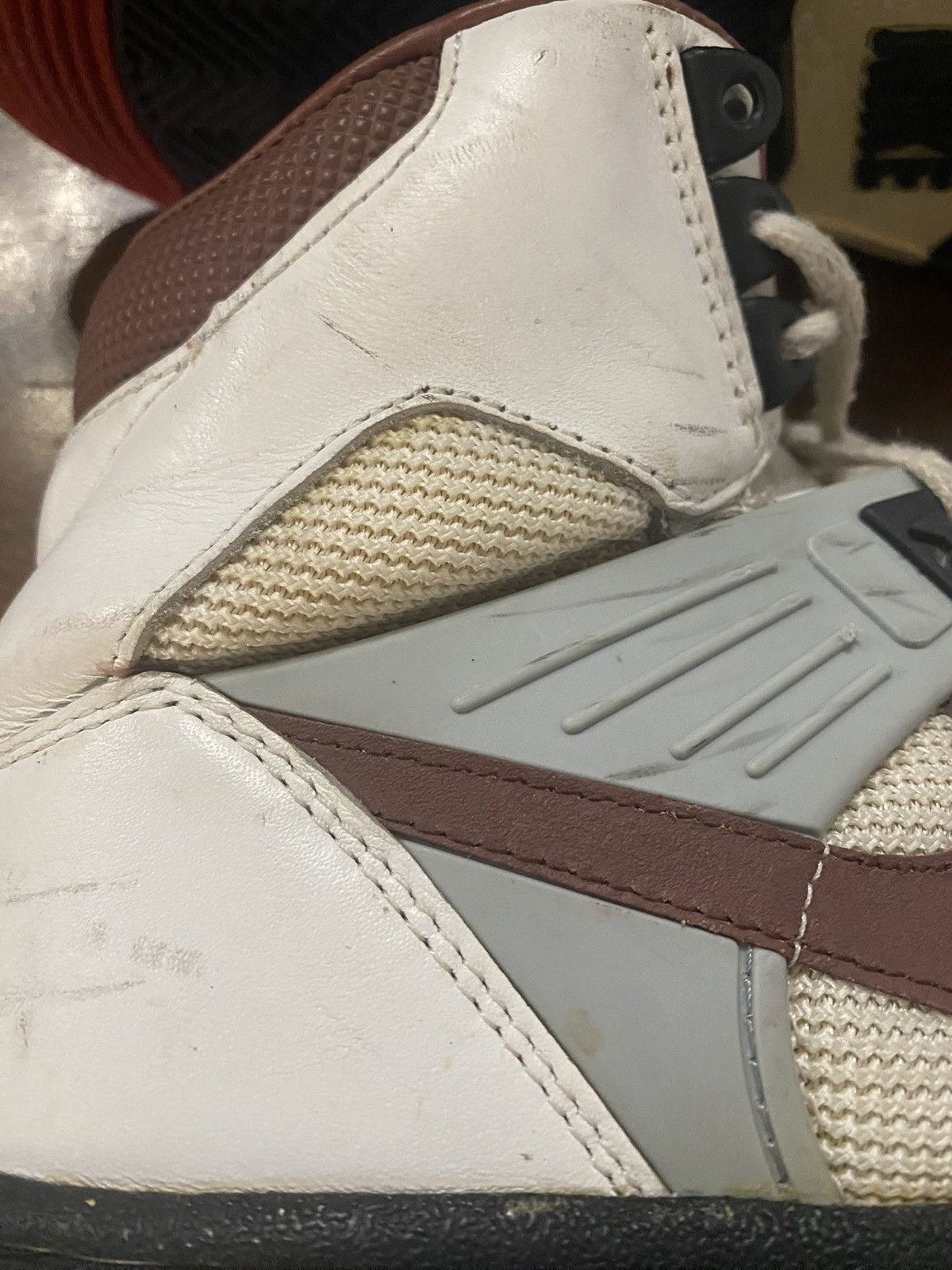 Nike Vintage 1989 Nike Mako SX Turf High/Sz 8.5/890203FT1/RARE Size US 8.5 / EU 41-42 - 10 Thumbnail