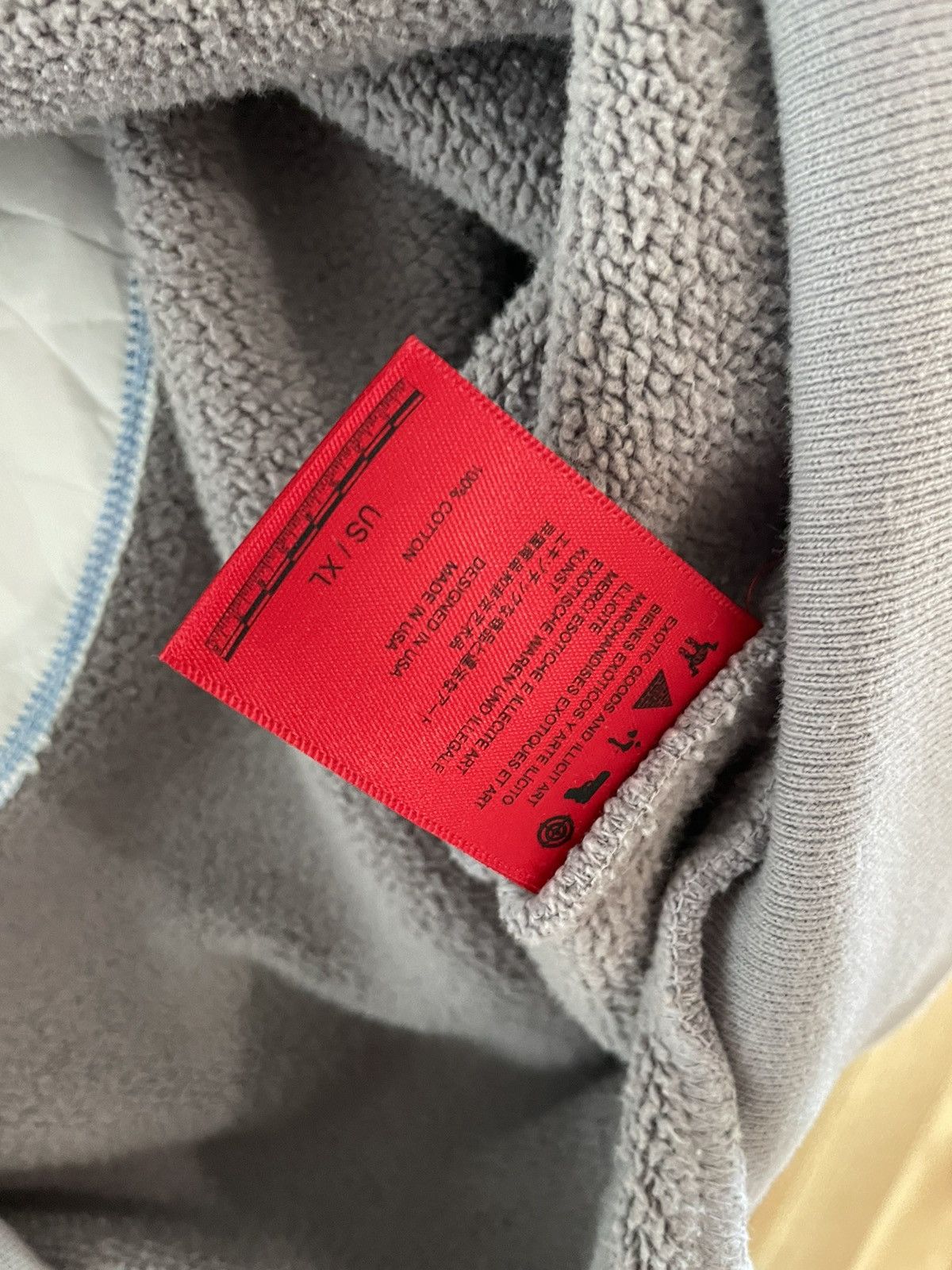murd333r.fm Murd333r fm gray peacekeeper full zip hoodie size xl Size US XL / EU 56 / 4 - 8 Thumbnail