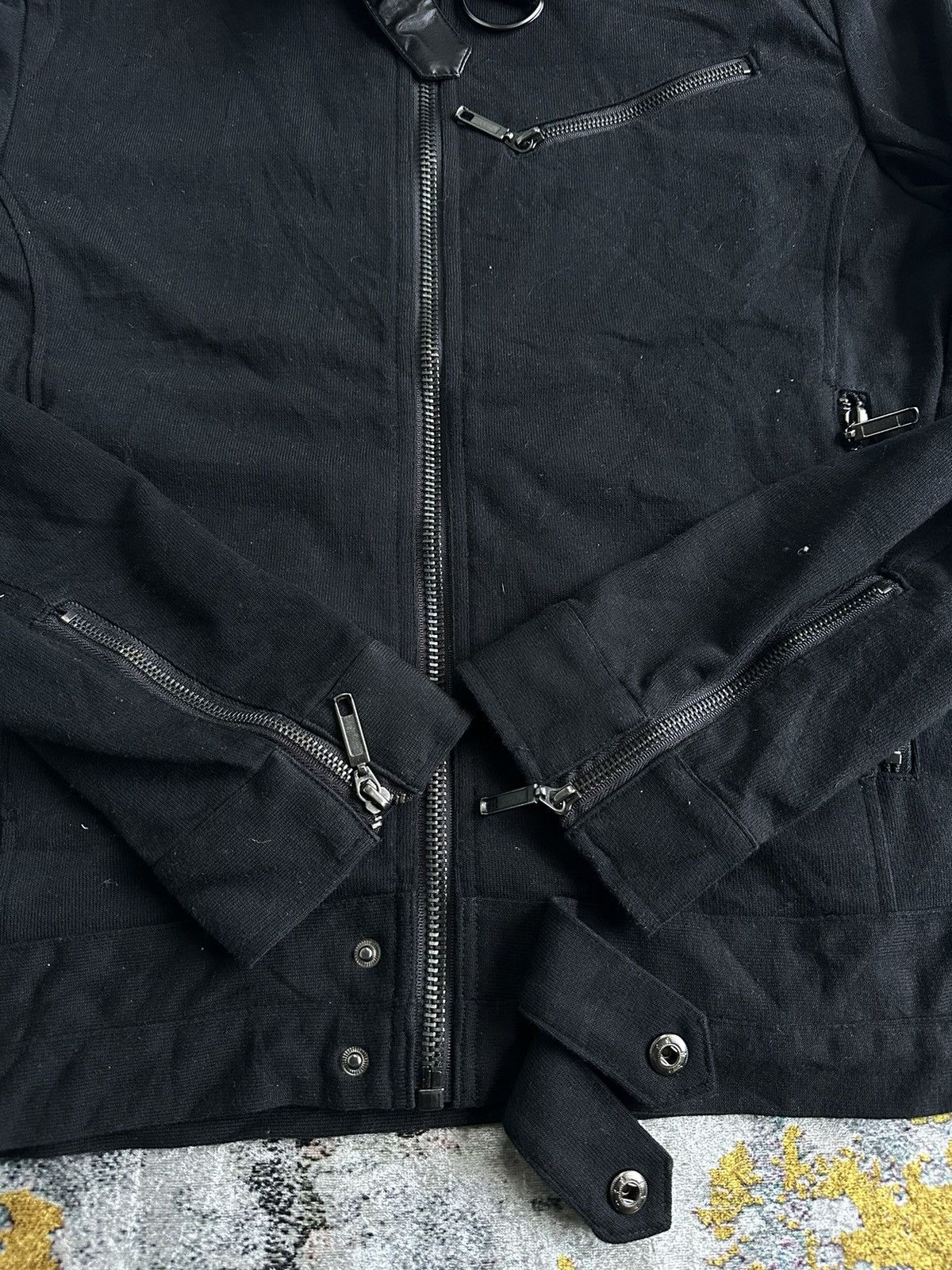 Tornado Mart 💸VERY NICE💸 RARE TIMELY WARNING BONDAGE JACKET LGB STYLE Size US M / EU 48-50 / 2 - 3 Thumbnail