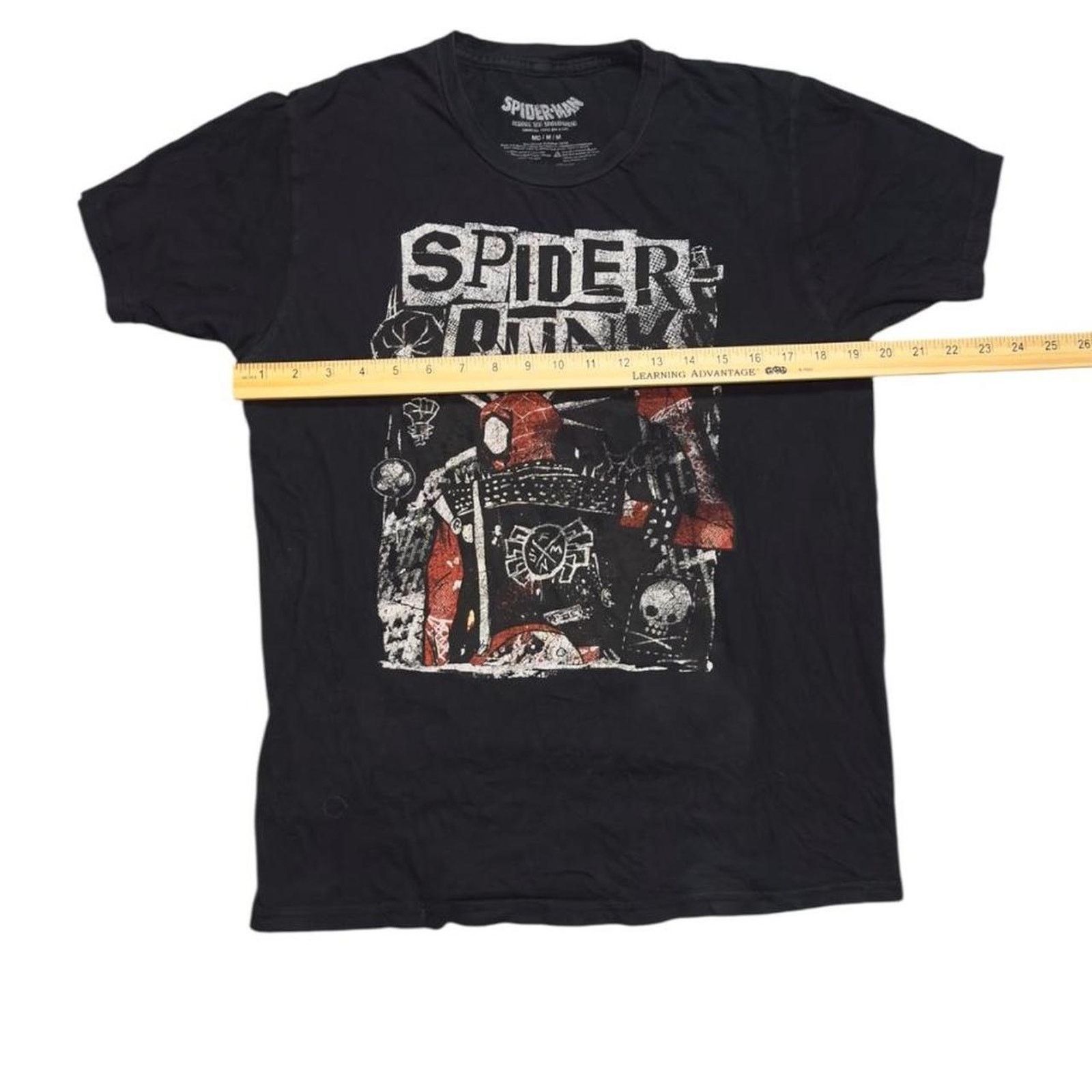 Marvel Comics Spider punk graphic tee black Size US M / EU 48-50 / 2 - 4 Thumbnail