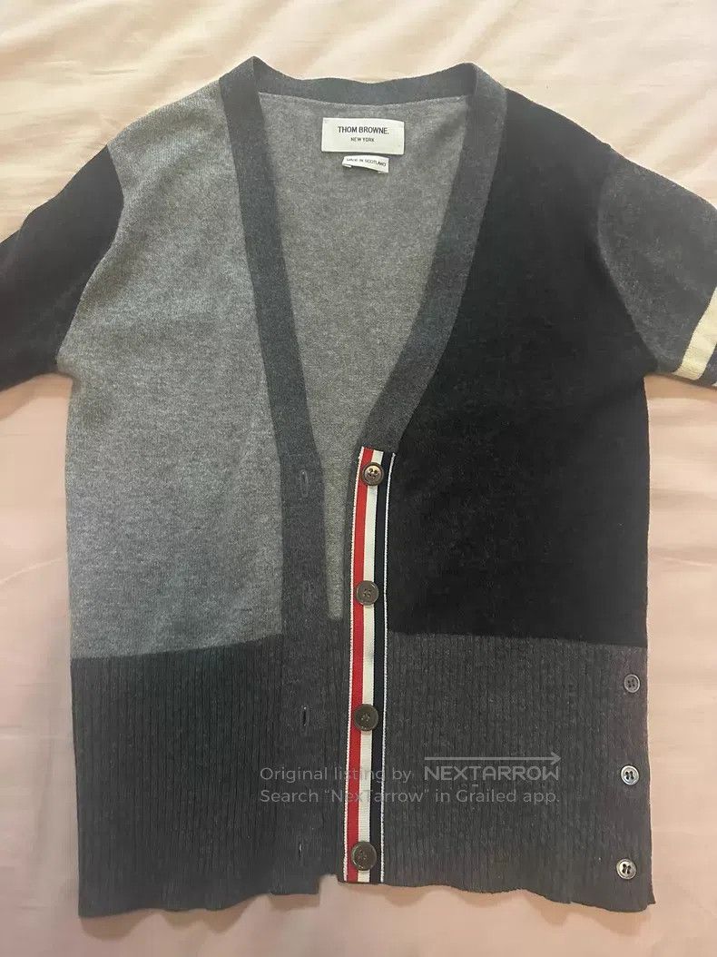Thom Browne Thom Browne Knit Cardigan Size US XXS / EU 40 - 1 Thumbnail
