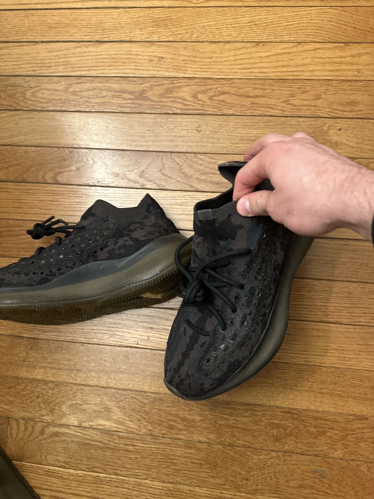 Adidas × Kanye West Adidas 2021 Yeezy Boost 380 Pyrite US11 No Box Rare Sale !! Size US 11 / EU 44 - 11 Thumbnail