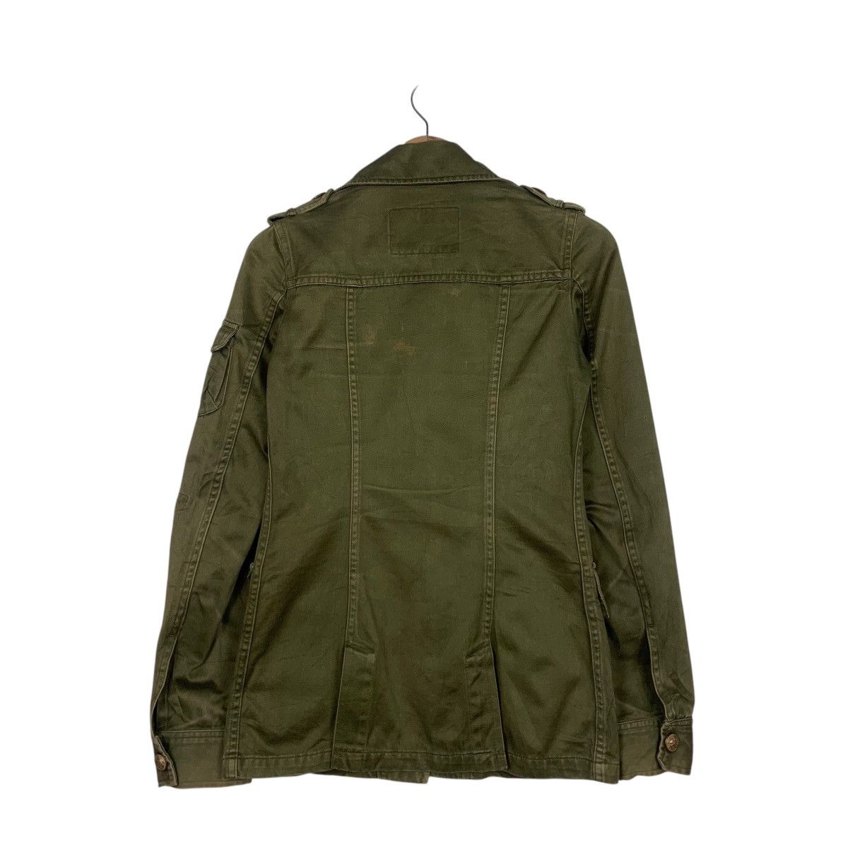 If Six Was Nine SLY Military Olive Green Chore Jacket #1806-C16 Size XXS / US 00 / IT 34 - 7 Thumbnail