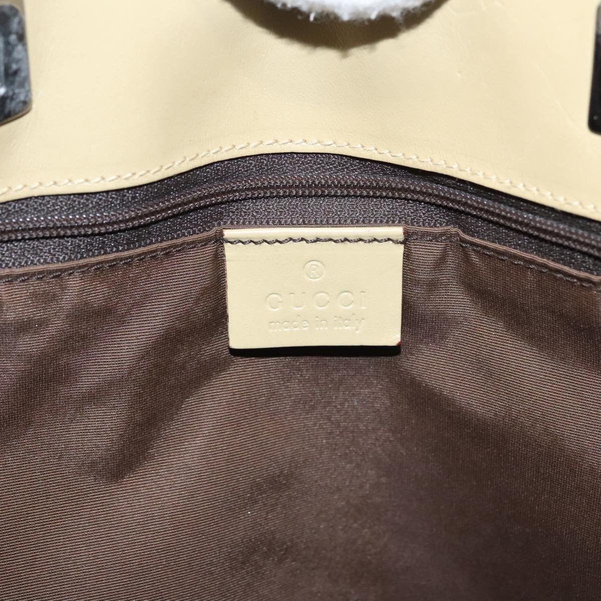 Gucci GUCCI GG Canvas Sherry Line Tote Bag Brown Size ONE SIZE - 16 Thumbnail