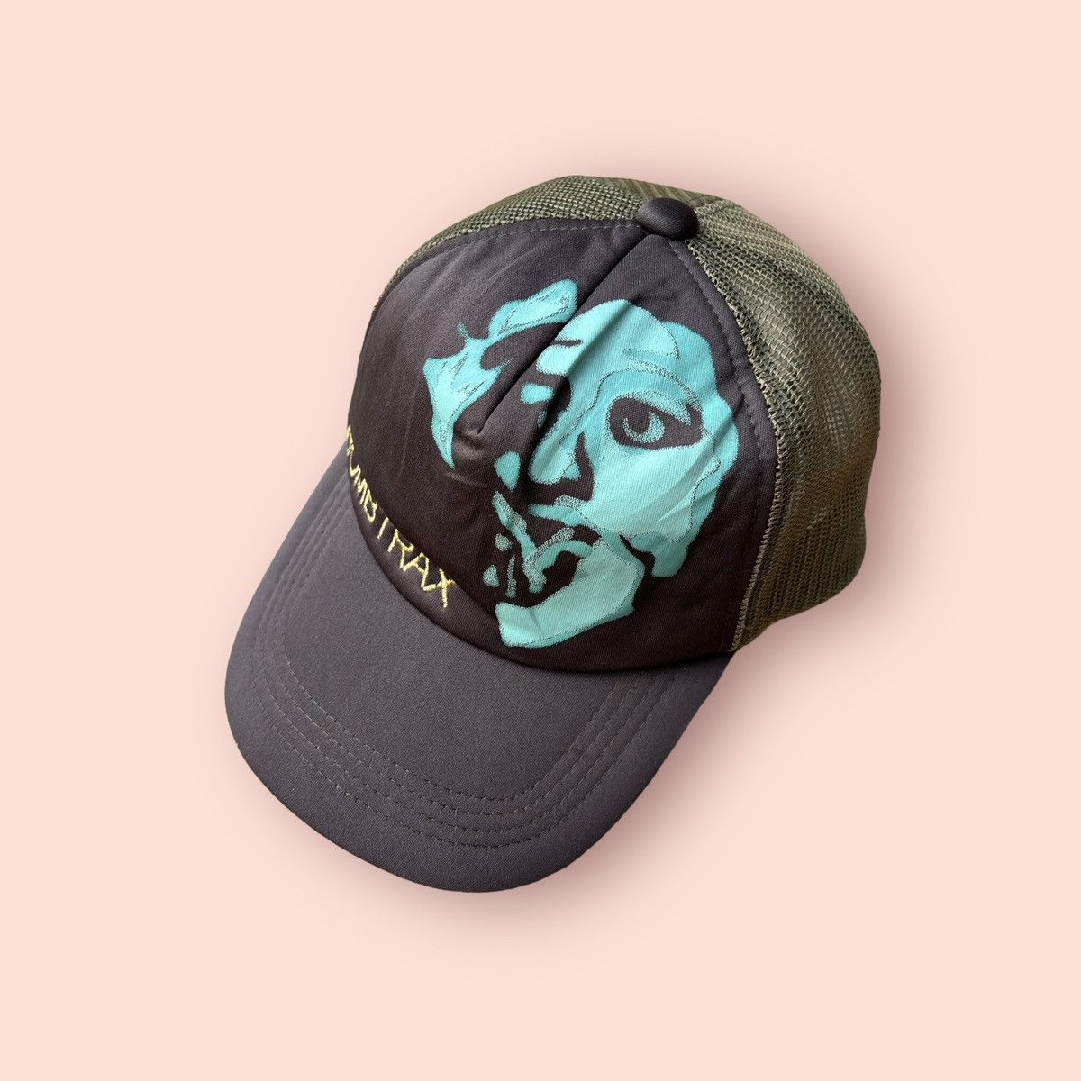 image of Trucker Hat Bombtrax Trucker Snapback Cap in Green, Men's