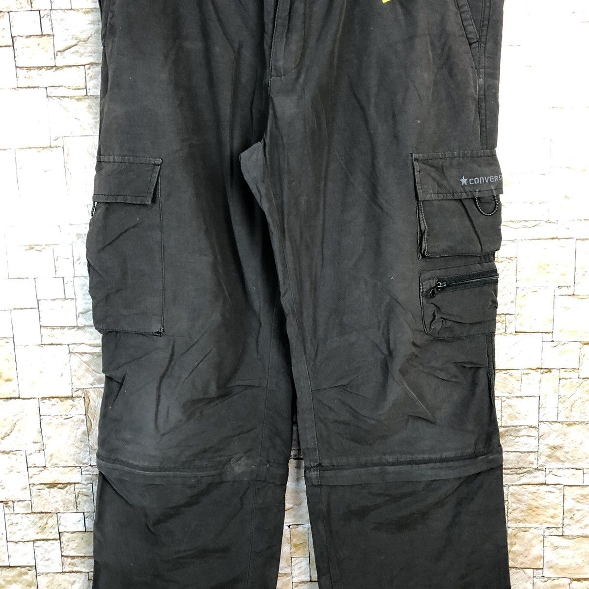 Converse Converse Black Cargo Multipocket Pants #A733 Size US 33 - 6 Thumbnail