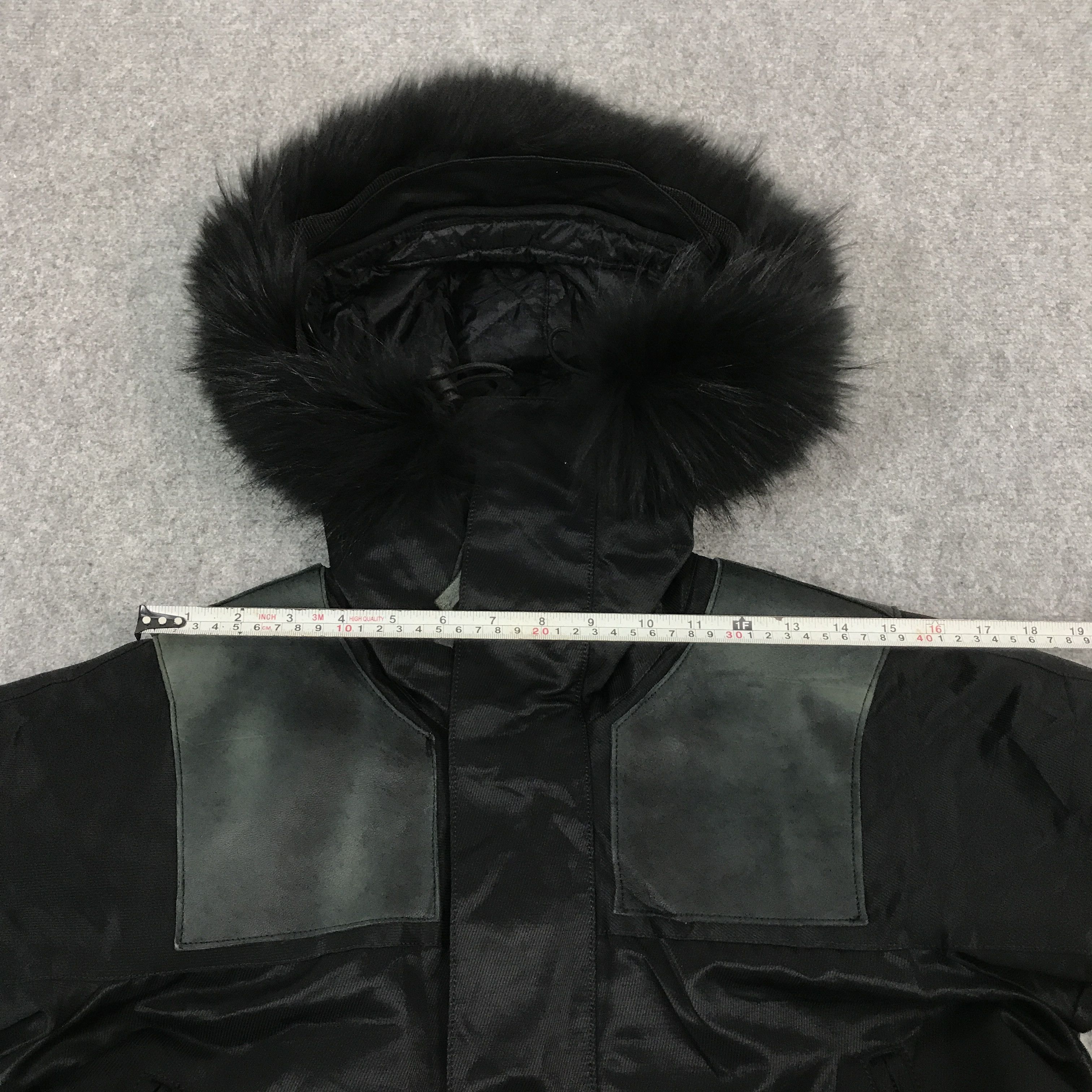 Japanese Brand ayuite by Issey miyake design fur hoodies Leather jacket Size US M / EU 48-50 / 2 - 9 Thumbnail