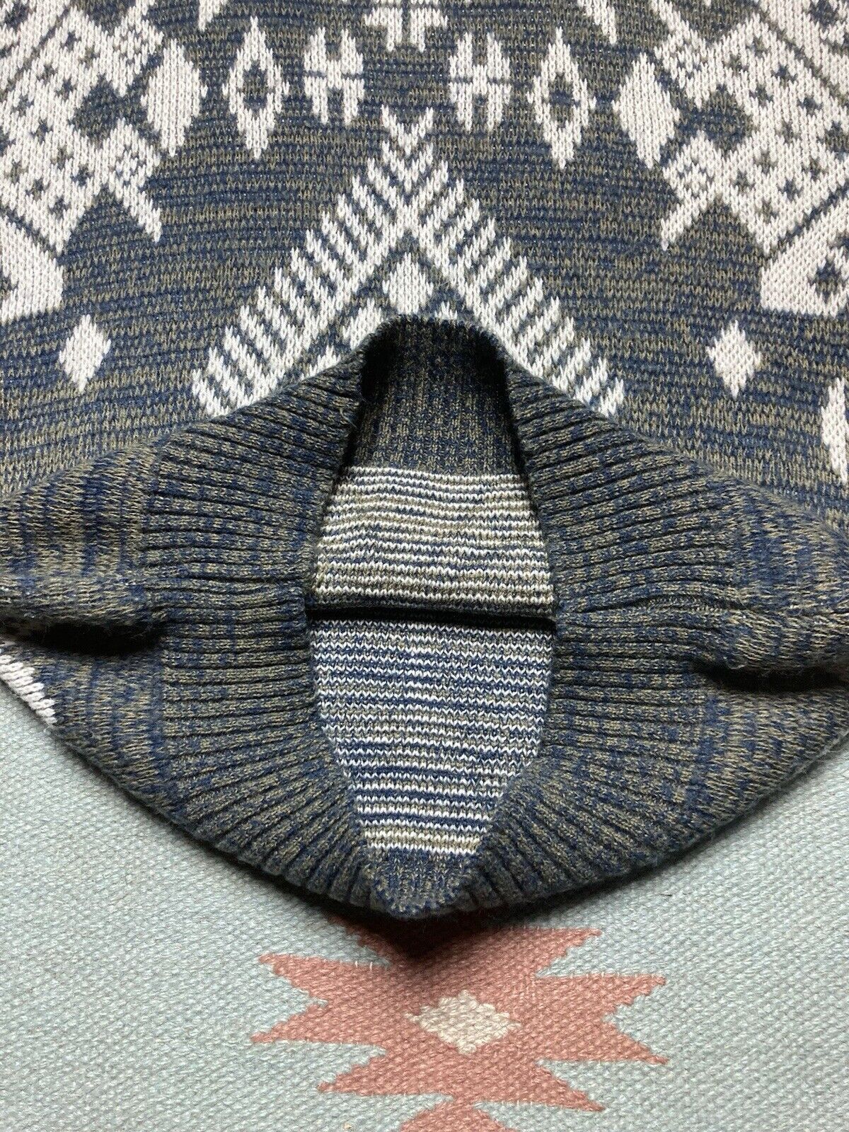McGregor × Vintage VTG 80s mcgregor knit sweater soft comfy aztec geometric S Size US S / EU 44-46 / 1 - 3 Thumbnail