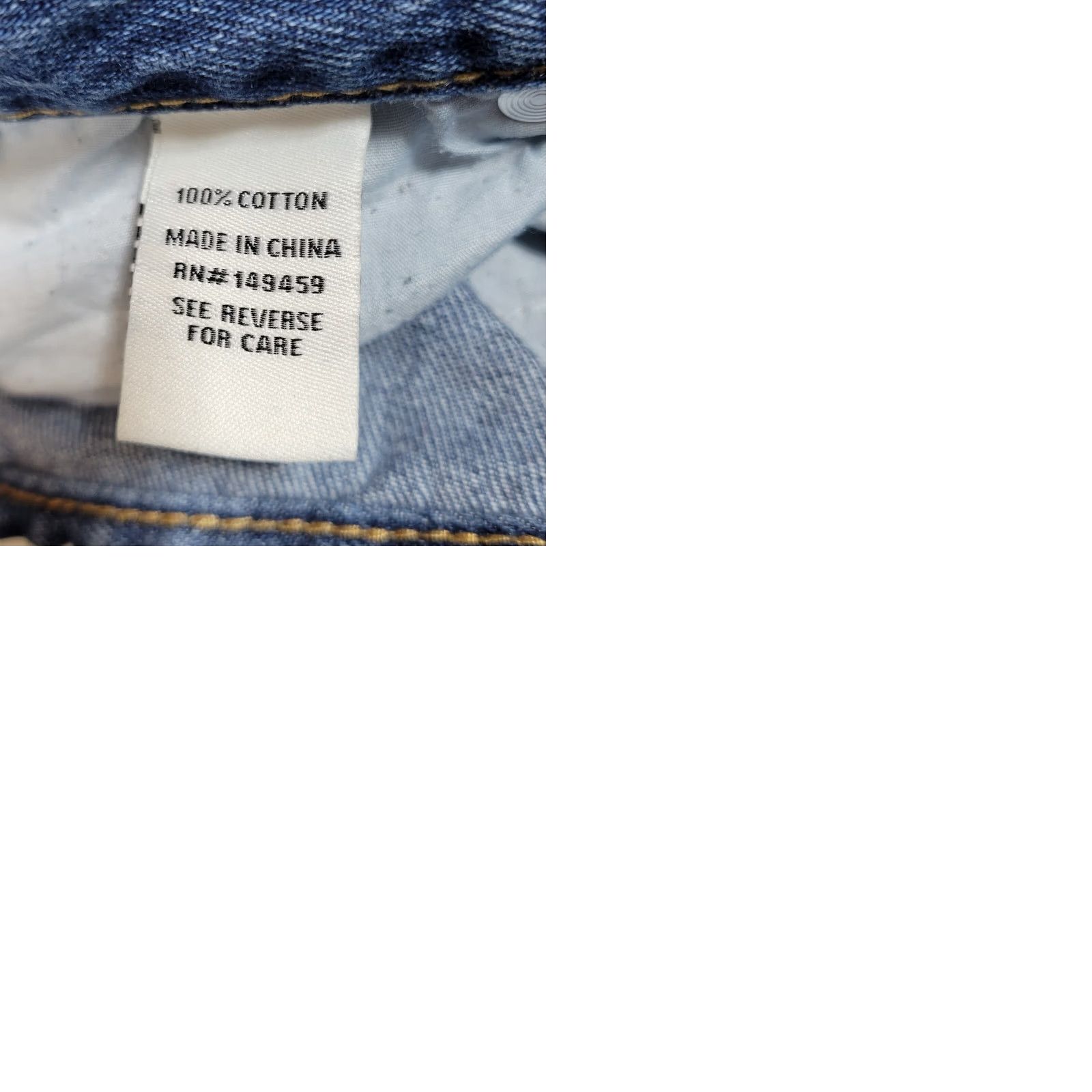 Mason's Ashley Mason Women's Denim Distressed Raw Hem Ankle Jeans Blue Juniors Size 7 Jeans Distressed Pockets 5-Pocket Design Ankle Denim Jeans Mens Size 28" / US 6 / IT 42 - 9 Thumbnail