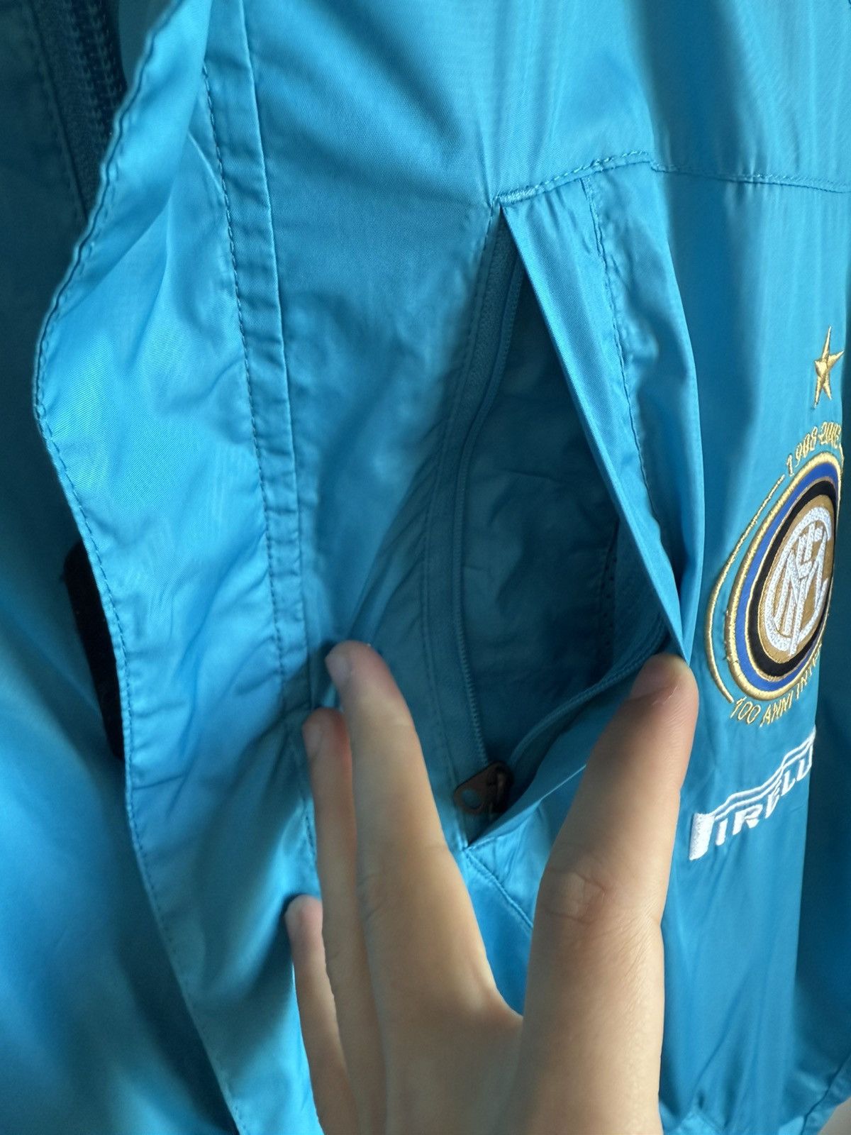 Nike Vintage Nike x Inter Milan 100 Years Jacket (1908–2008) L Size US L / EU 52-54 / 3 - 6 Thumbnail