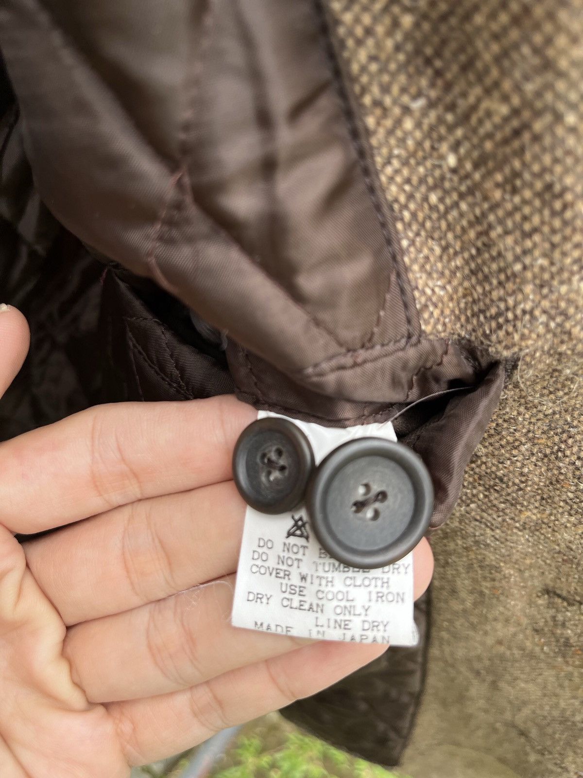Japanese Brand Жизнь x Re B’2nd wool casual blazer jacket Size US M / EU 48-50 / 2 - 20 Thumbnail
