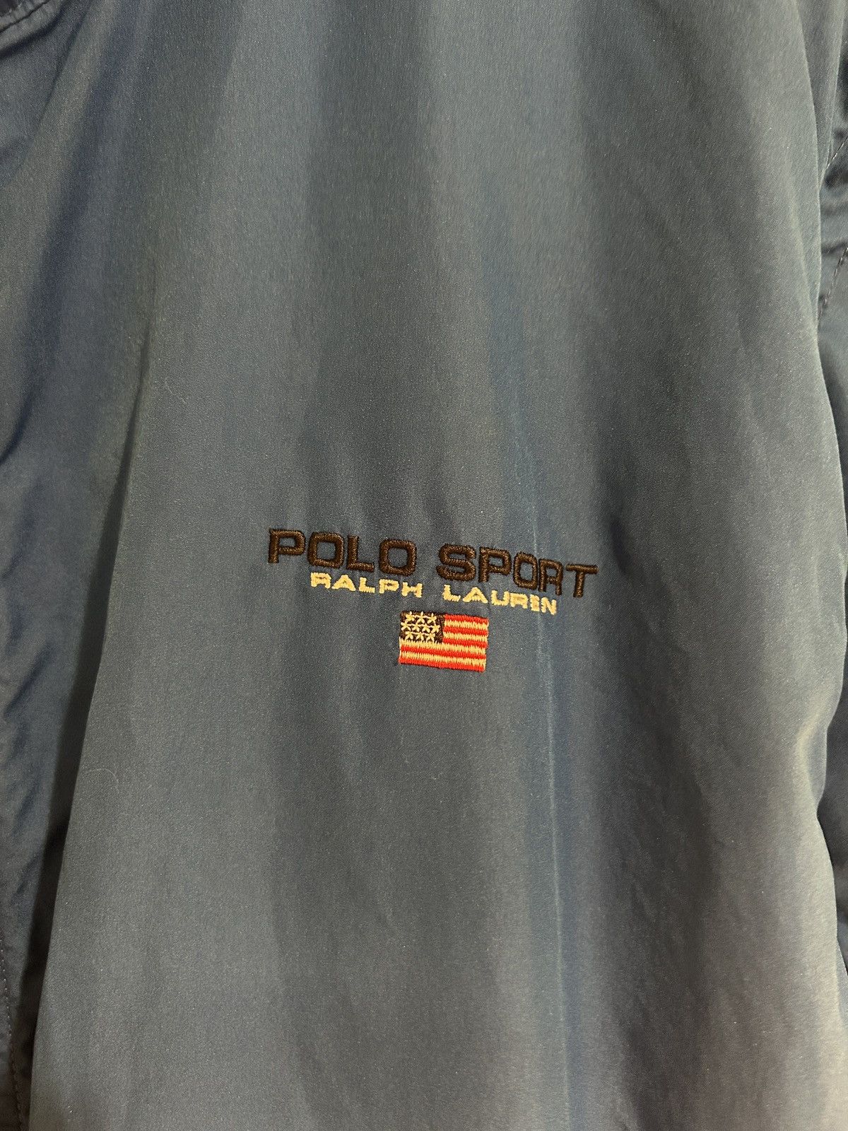 Polo Ralph Lauren × Vintage Vintage Polo Sport Zip Off Sleeve Jacket Size US L / EU 52-54 / 3 - 3 Thumbnail