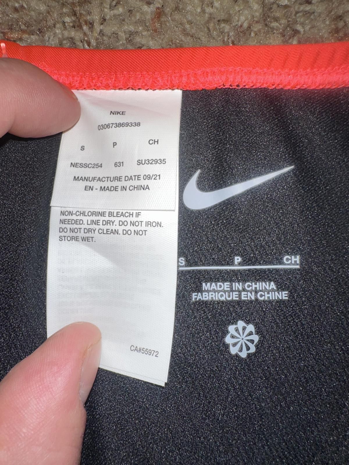 Nike Women's Nike Sneakerkini One Piece Swimsuit High Rise Size ONE SIZE - 5 Thumbnail