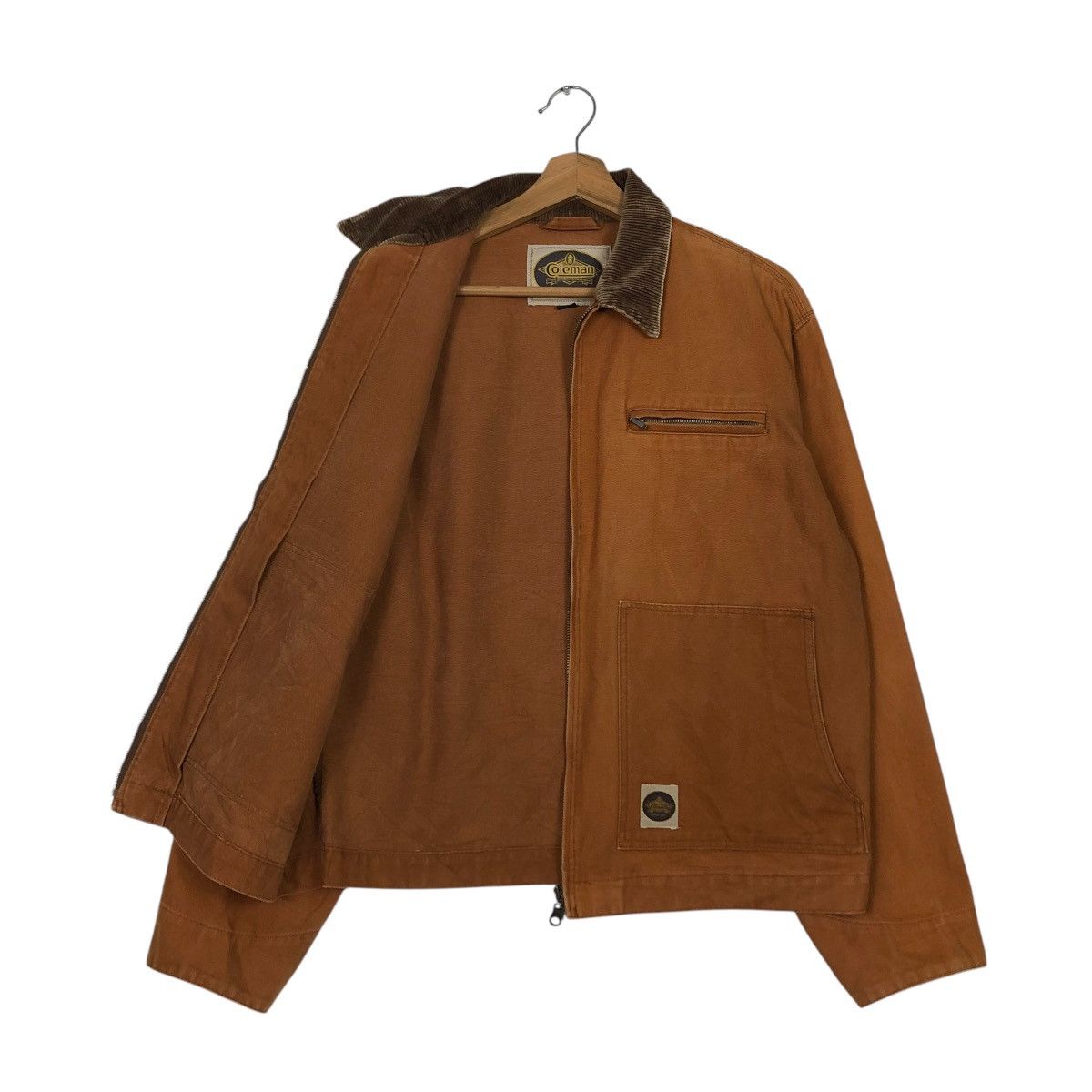 Japanese Brand 🔥VINTAGE CHORE WORK DETROIT JACKET COLEMAN ISSEY MIYAKE Size US M / EU 48-50 / 2 - 13 Thumbnail