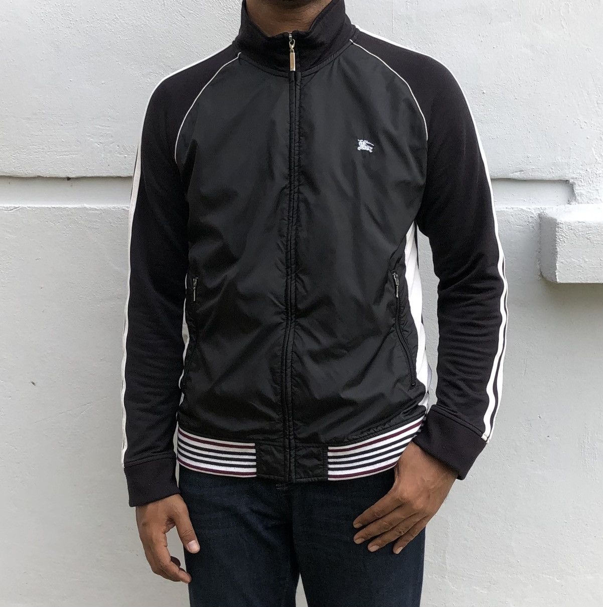 Burberry Burberry Black Label Track Jacket Embroidery Logo Size US M / EU 48-50 / 2 - 7 Thumbnail